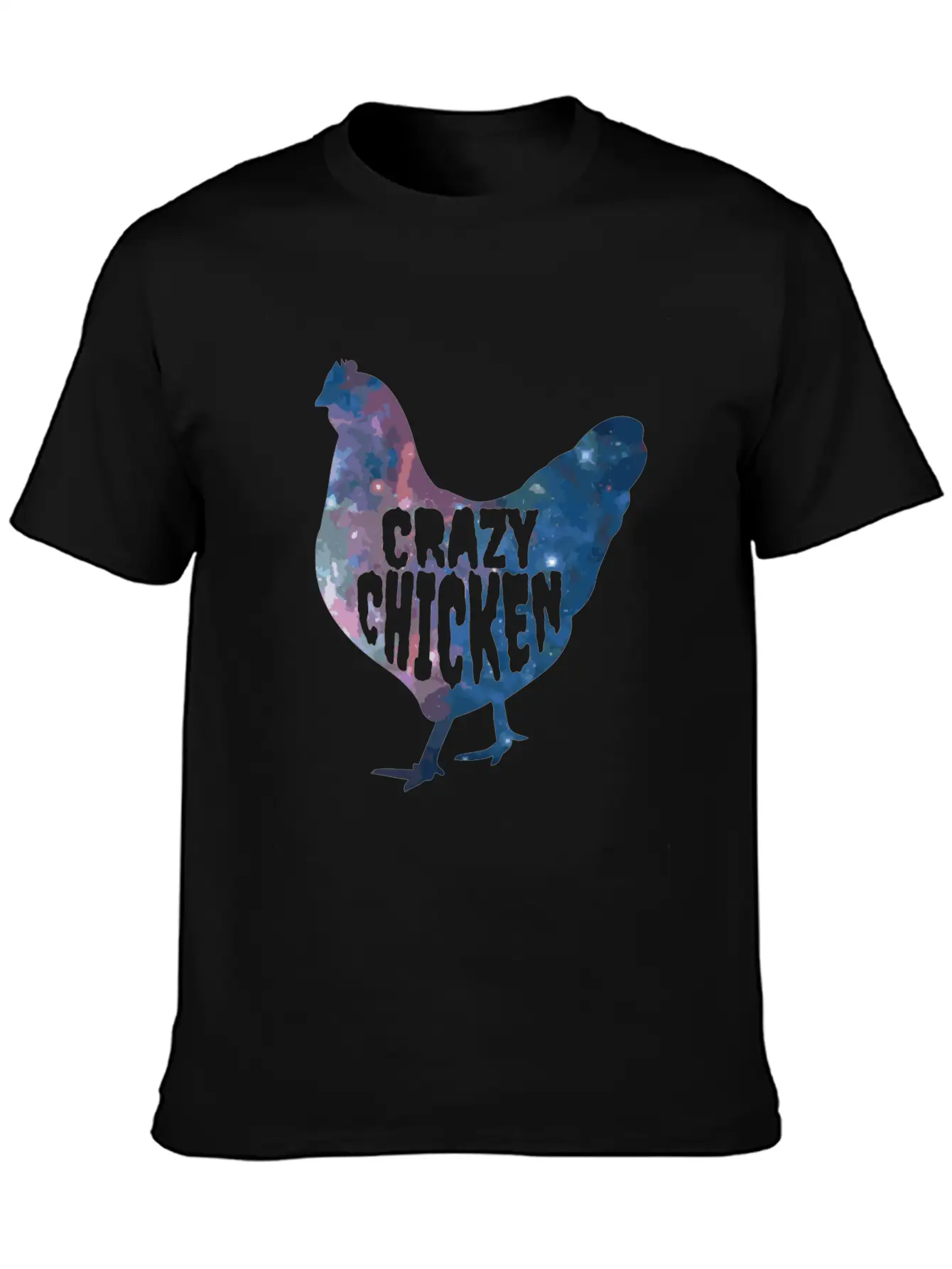 CRAZY CHICKEN Essential Unisex Summer Tee – Soft Cotton Casual Fit