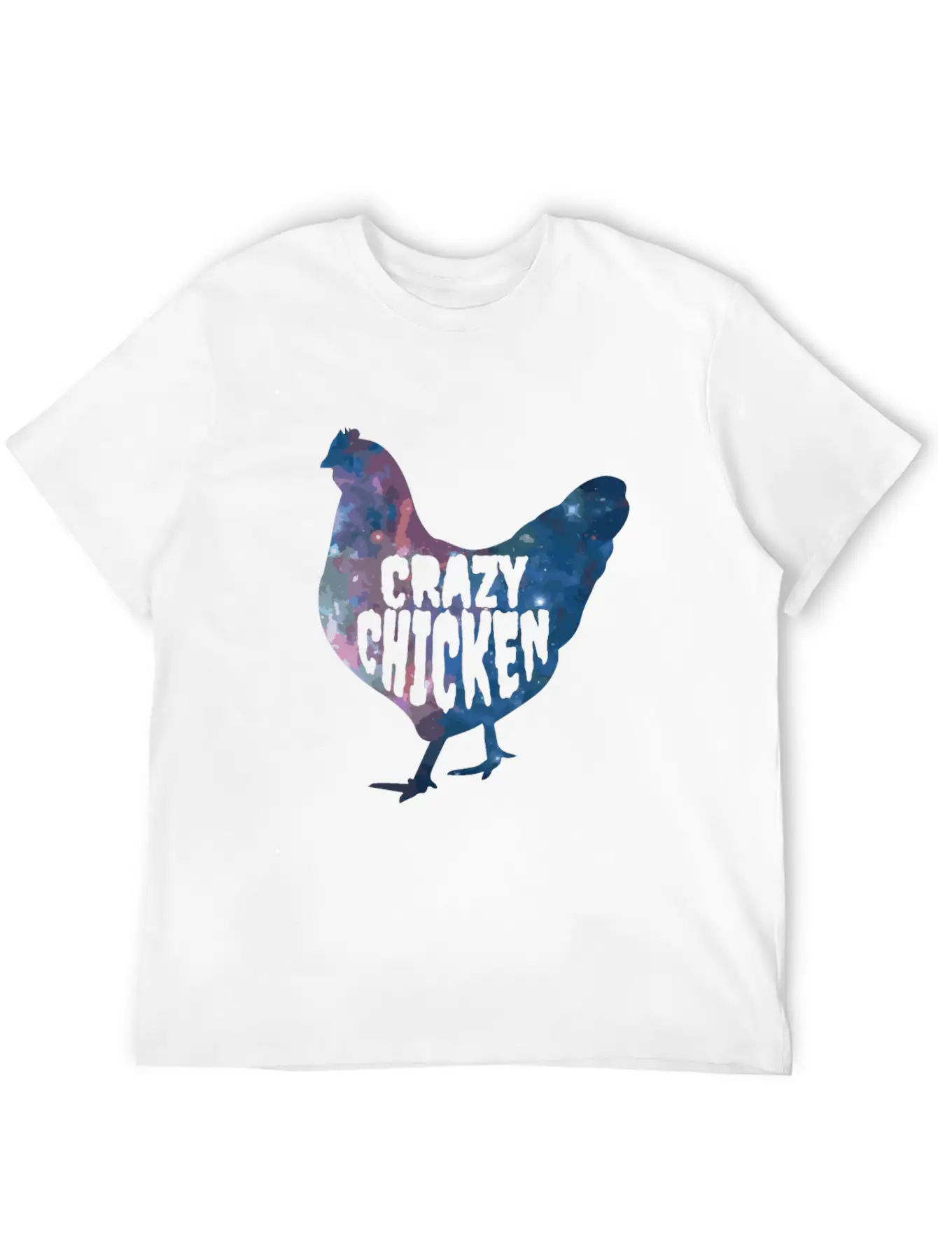 CRAZY CHICKEN Essential Unisex Summer Tee – Soft Cotton Casual Fit