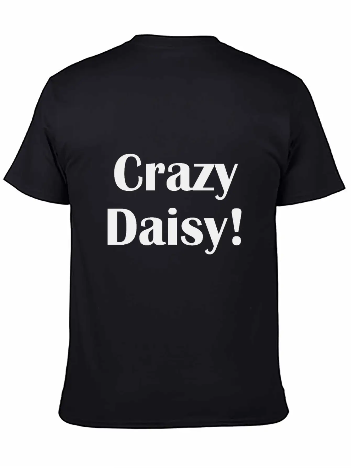 Crazy Daisy Unisex Casual T-Shirt – Clean Design For Daily Comfort