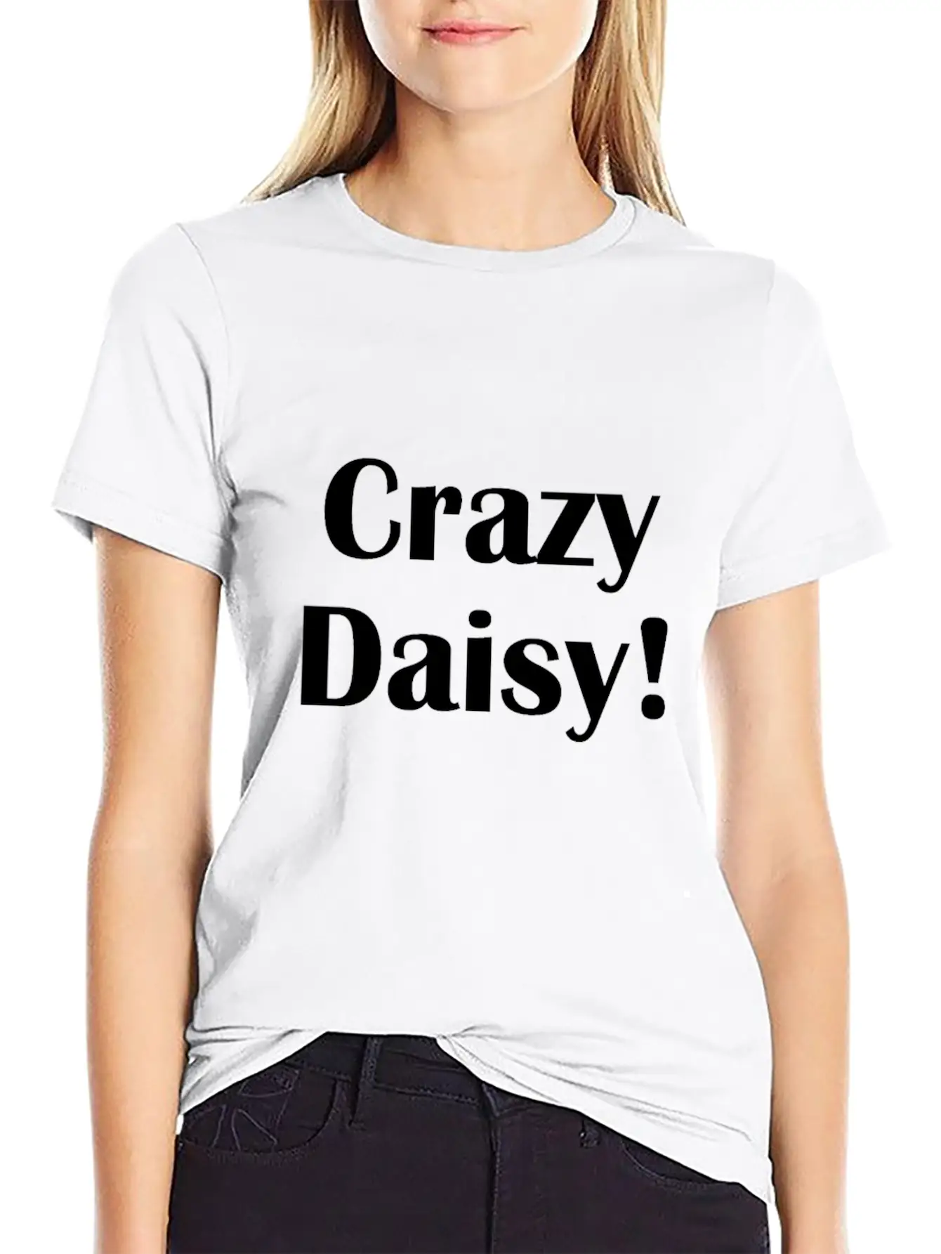 Crazy Daisy Unisex Casual T-Shirt – Clean Design For Daily Comfort