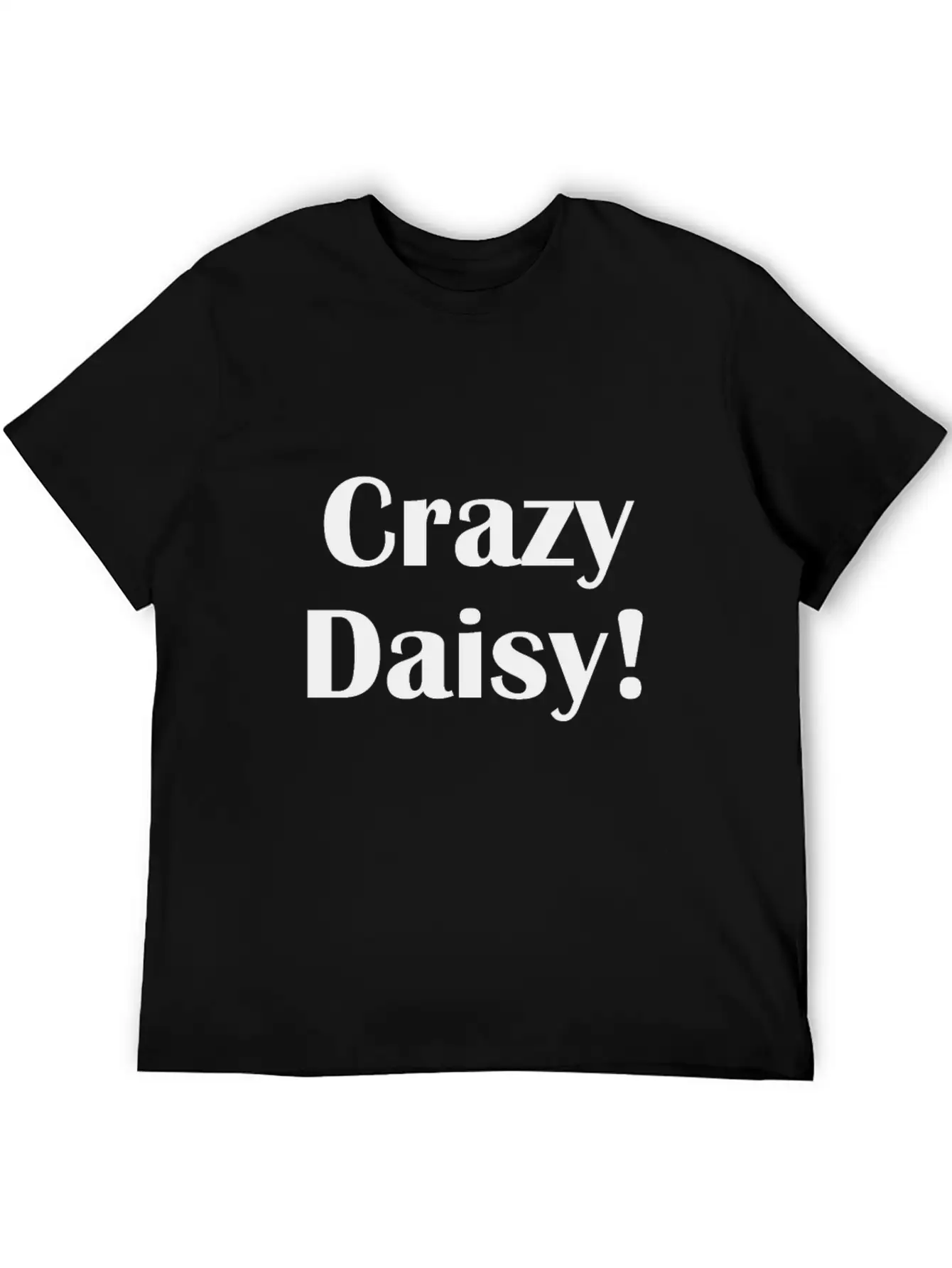 Crazy Daisy Unisex Casual T-Shirt – Clean Design For Daily Comfort
