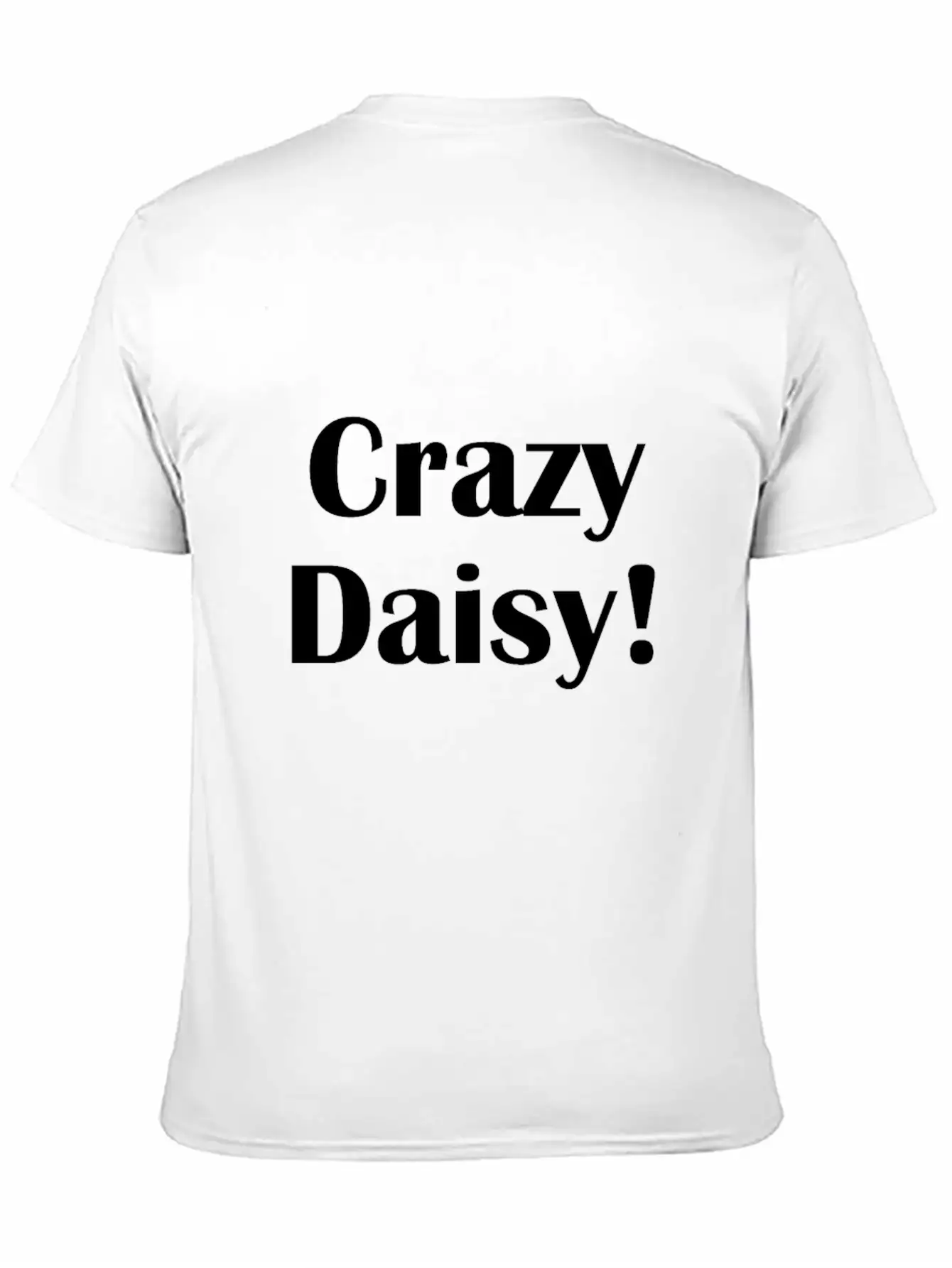 Crazy Daisy Unisex Casual T-Shirt – Clean Design For Daily Comfort