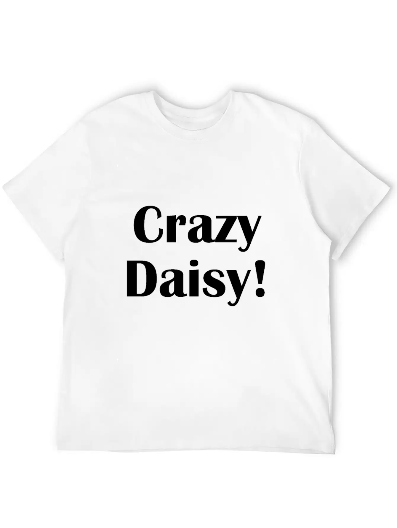 Crazy Daisy Unisex Casual T-Shirt – Clean Design For Daily Comfort