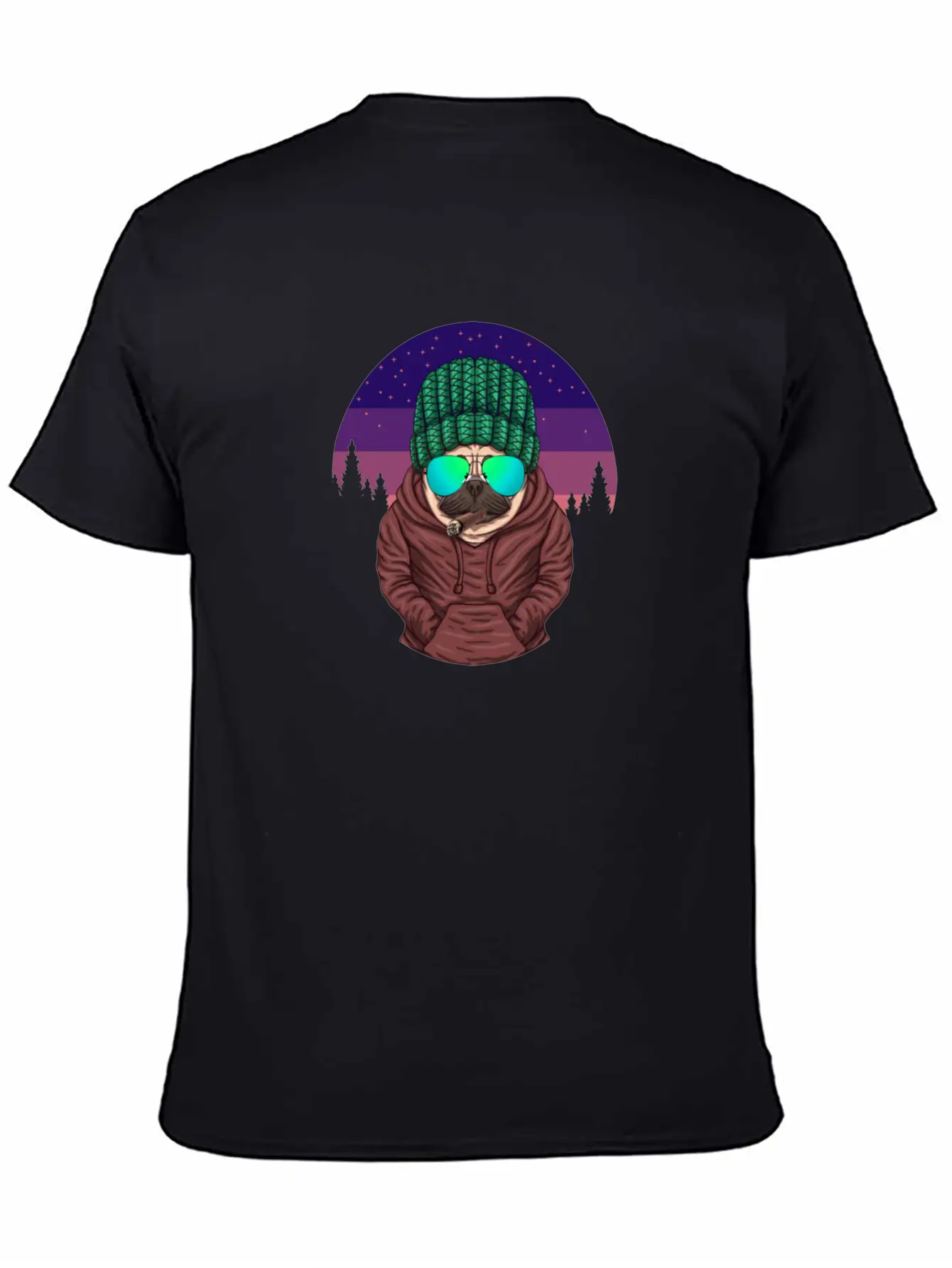 Crazy Dog Gift Timeless Short Sleeve Tee – Comfy And Minimalist Design