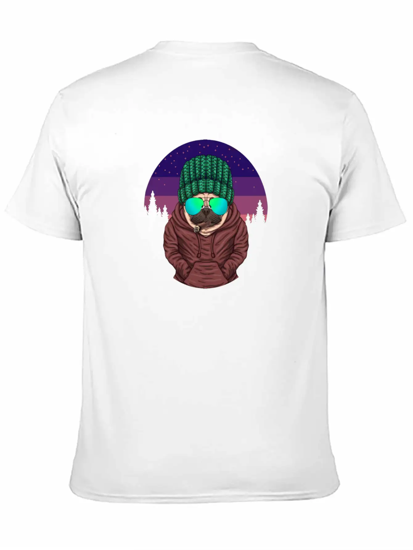 Crazy Dog Gift Timeless Short Sleeve Tee – Comfy And Minimalist Design