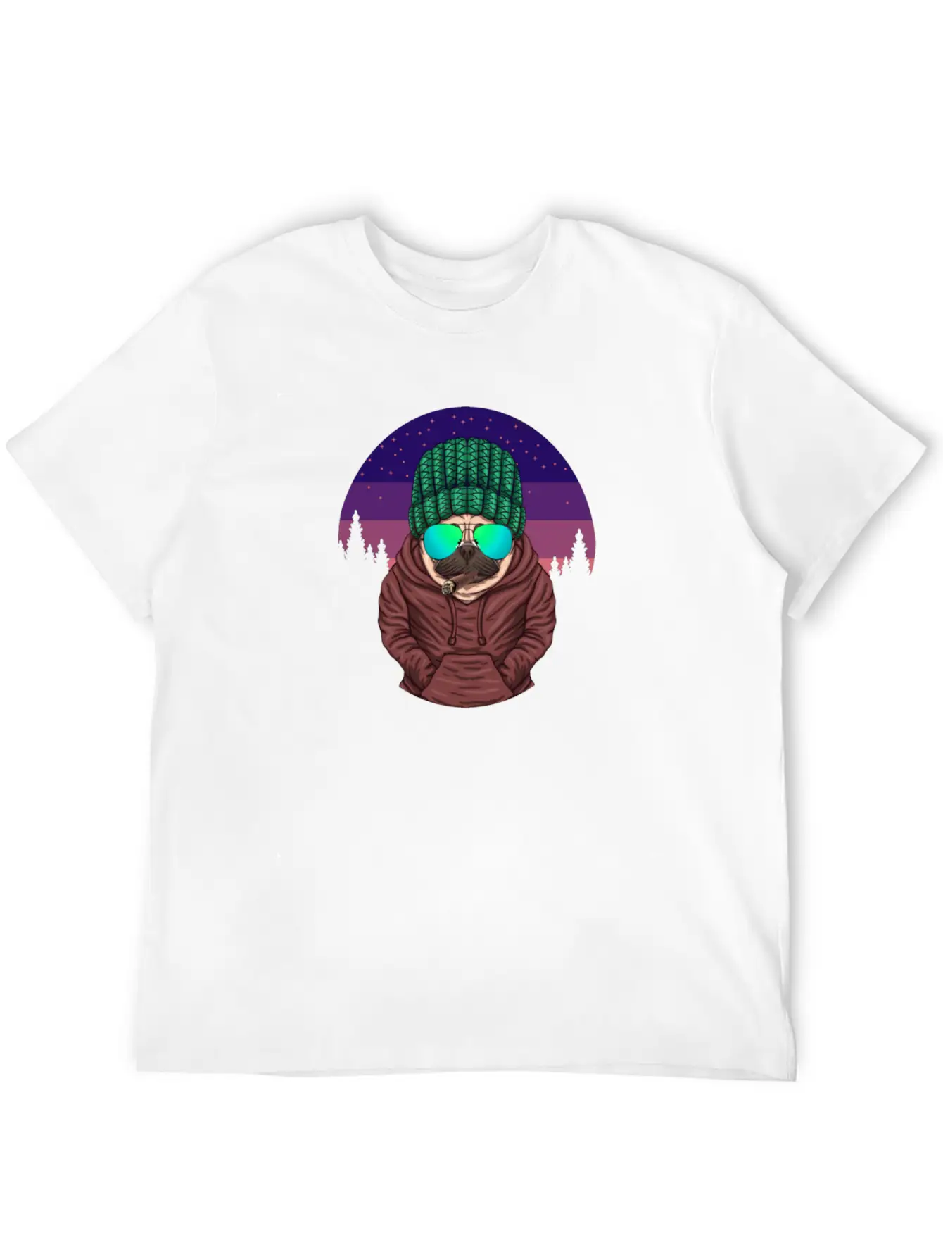 Crazy Dog Gift Timeless Short Sleeve Tee – Comfy And Minimalist Design