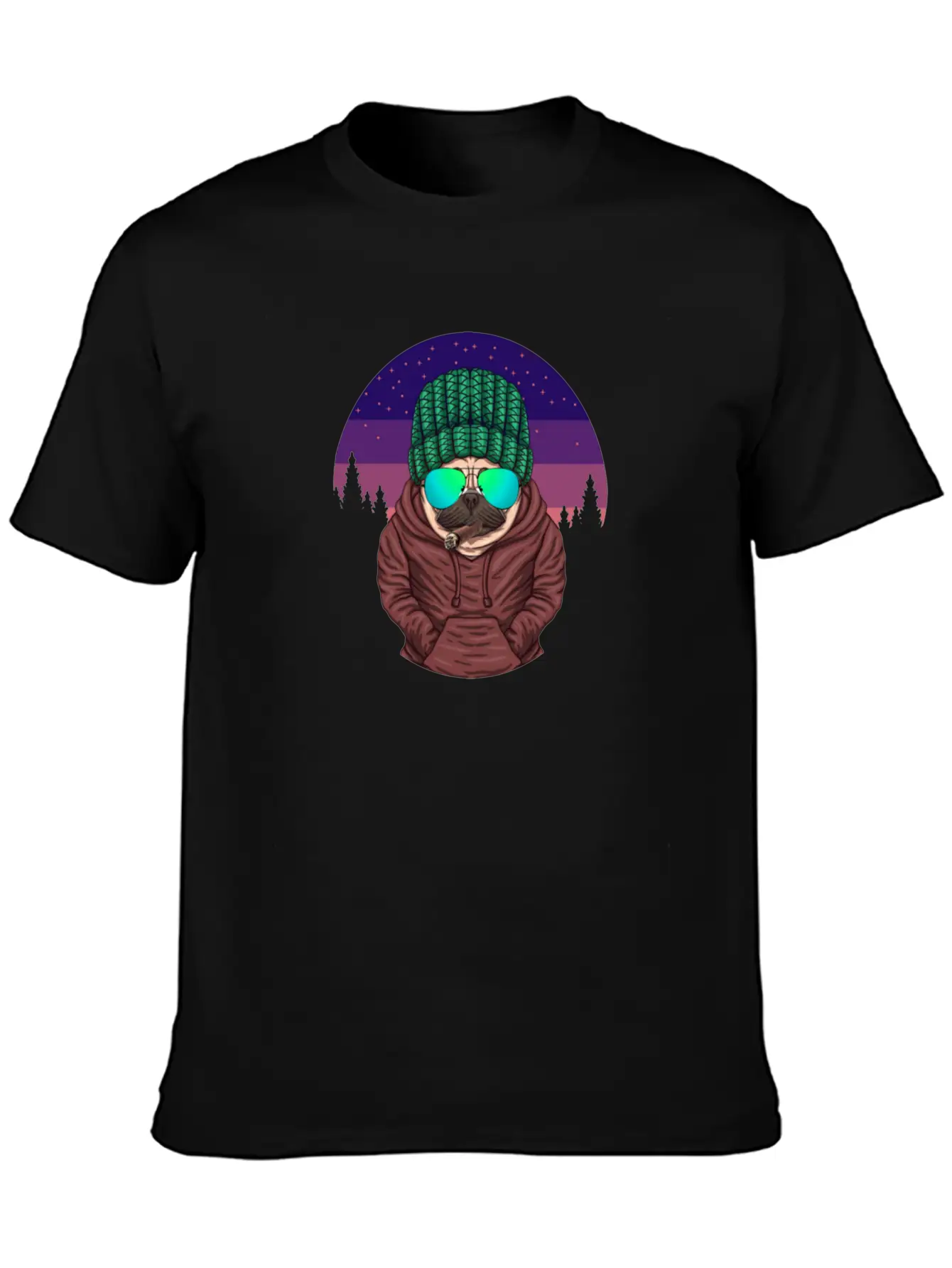 Crazy Dog Gift Timeless Short Sleeve Tee – Comfy And Minimalist Design