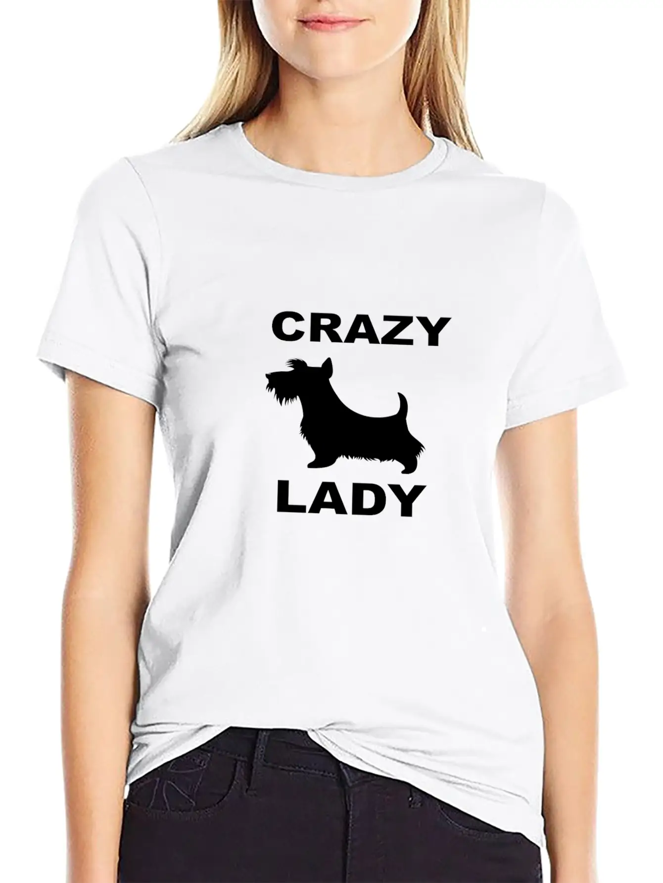 Crazy Dog Lady Stylish Everyday T-Shirt – Unisex Basic Cotton Tee