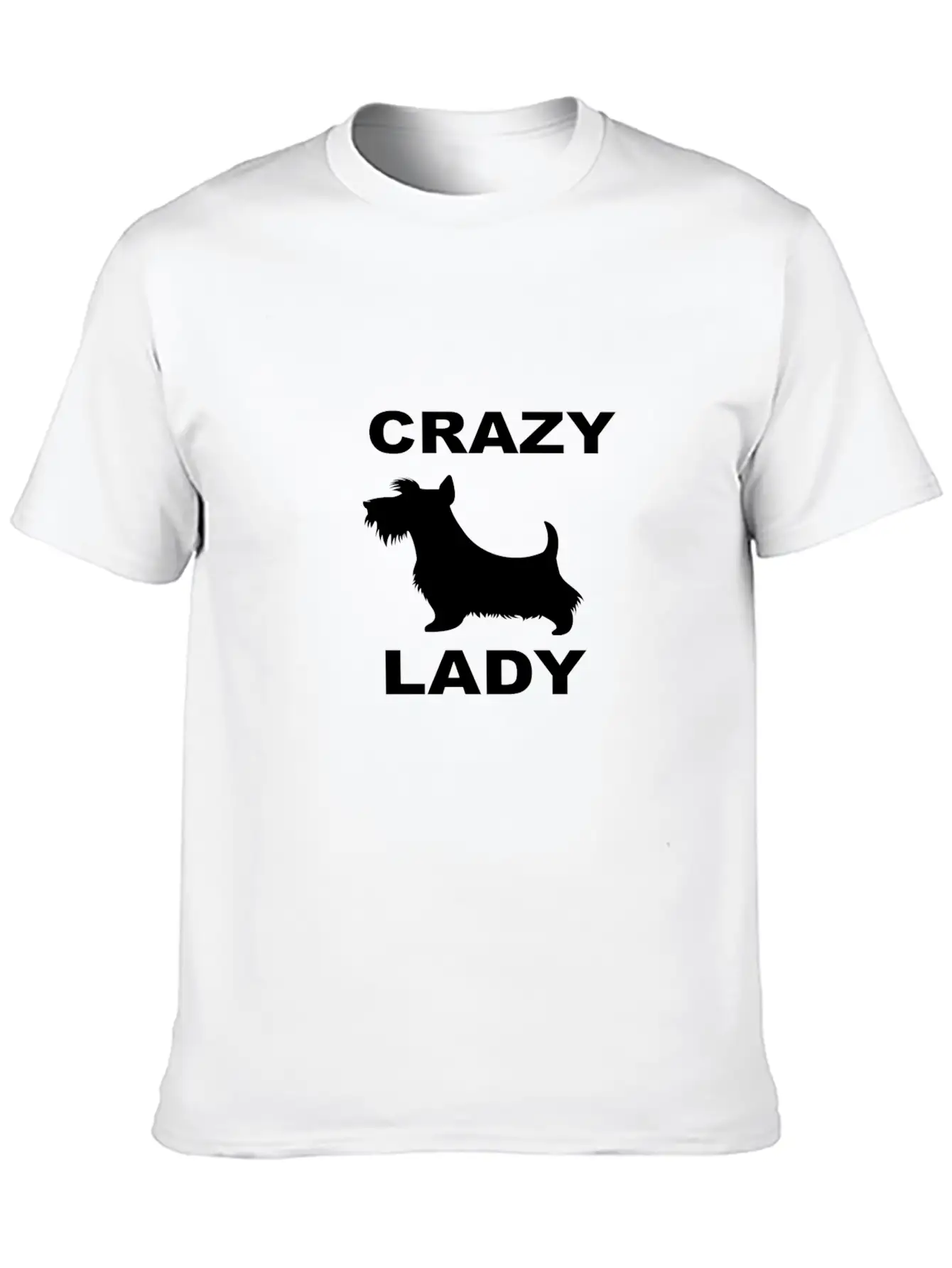 Crazy Dog Lady Stylish Everyday T-Shirt – Unisex Basic Cotton Tee