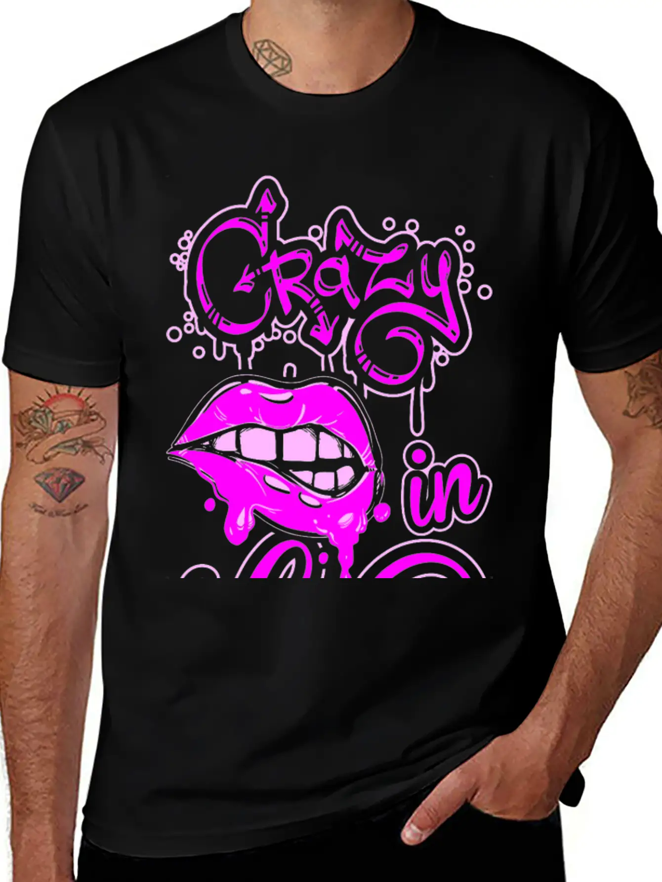 Crazy In Love Tshirt Stylish Everyday T-Shirt – Unisex Basic Cotton Tee