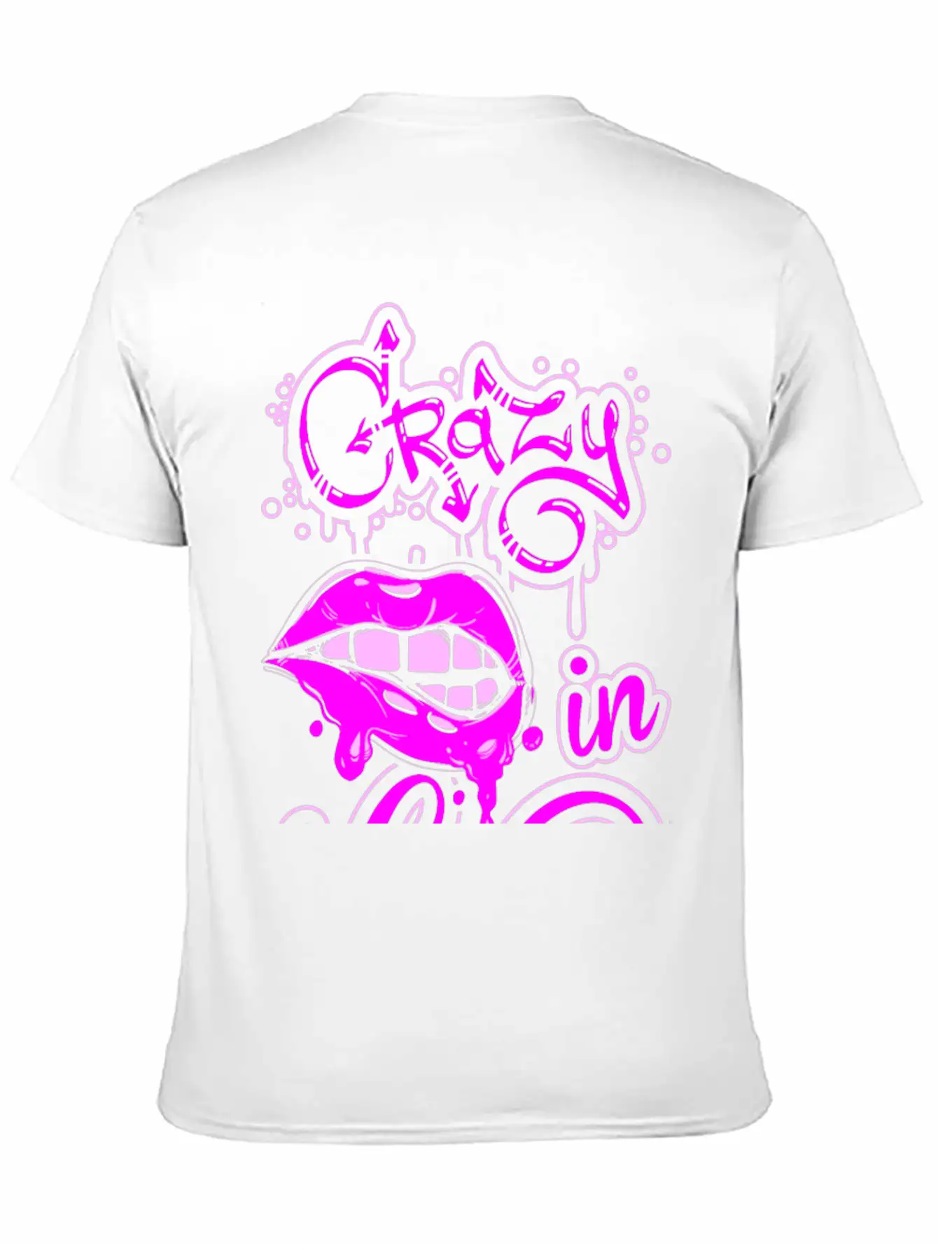 Crazy In Love Tshirt Stylish Everyday T-Shirt – Unisex Basic Cotton Tee