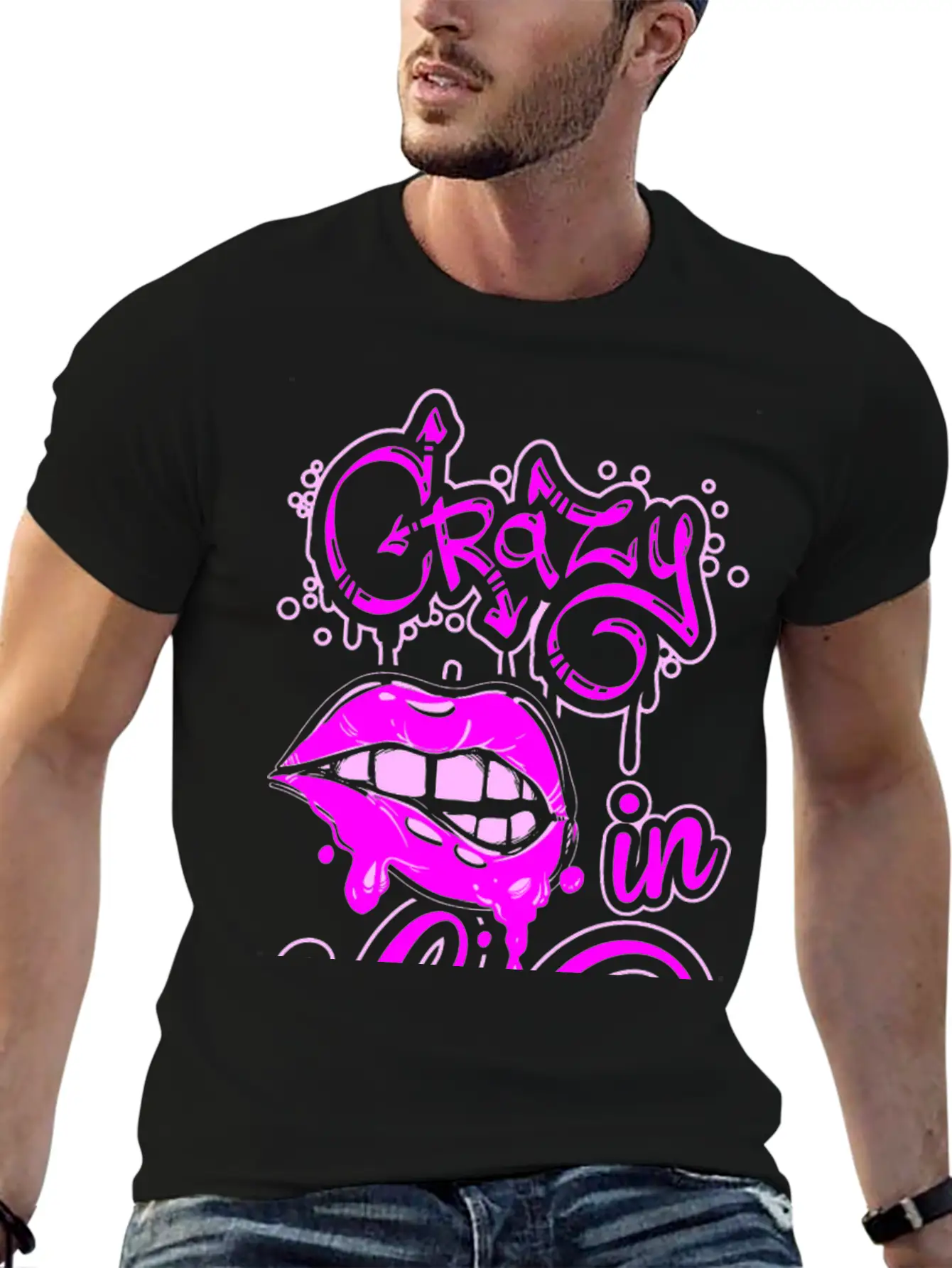 Crazy In Love Tshirt Stylish Everyday T-Shirt – Unisex Basic Cotton Tee
