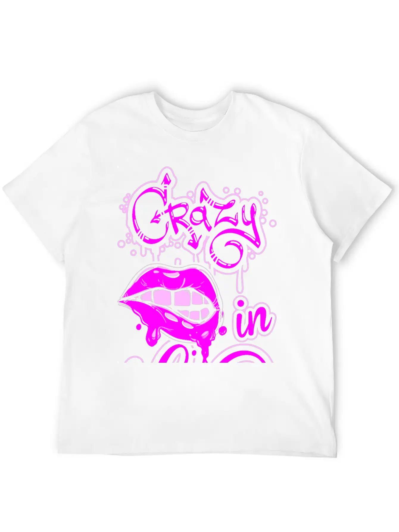 Crazy In Love Tshirt Stylish Everyday T-Shirt – Unisex Basic Cotton Tee