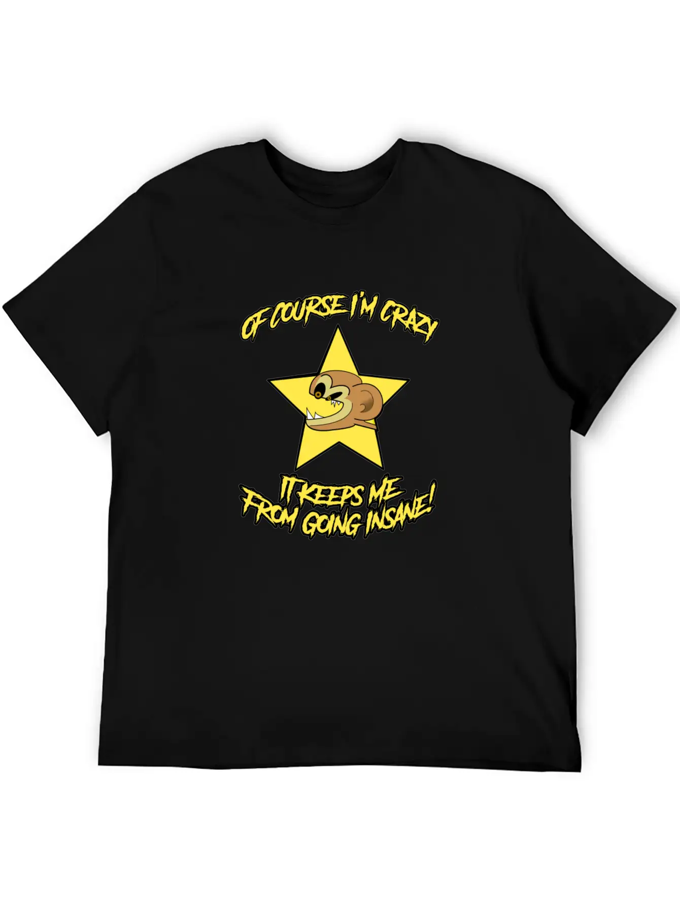 Crazy Insane Comfortable Minimalist Graphic Tee – Summer Style Essential