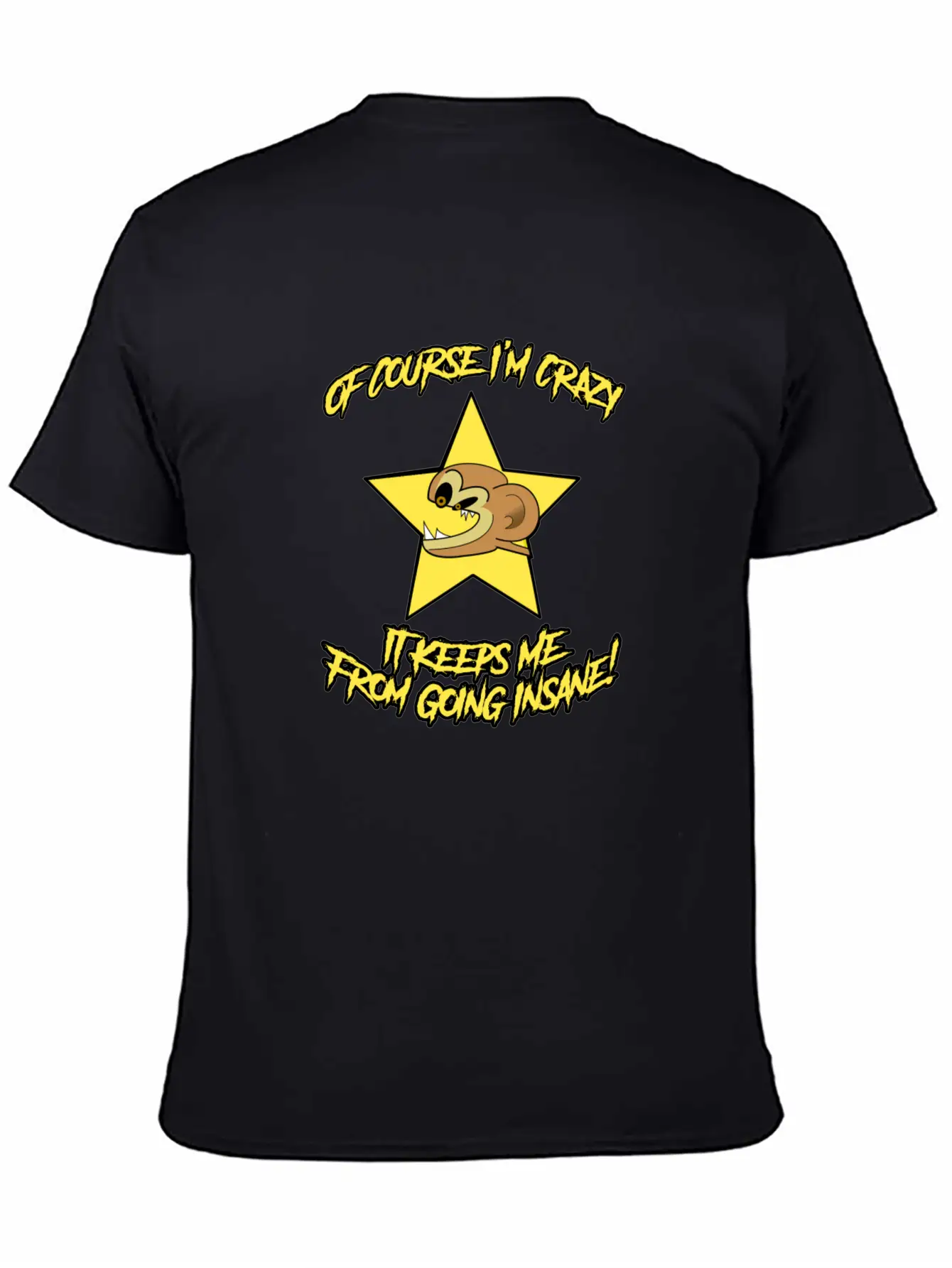 Crazy Insane Comfortable Minimalist Graphic Tee – Summer Style Essential