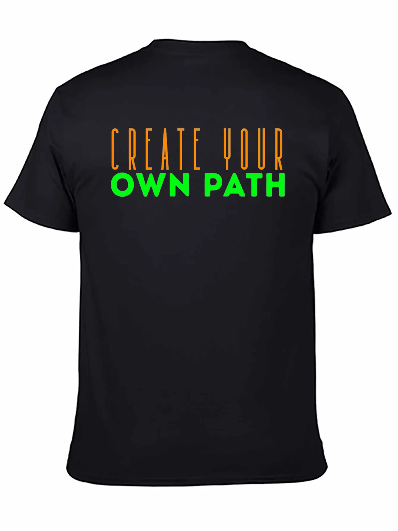 Create Your Own Path Comfortable Minimalist Graphic Tee – Summer Style Essential