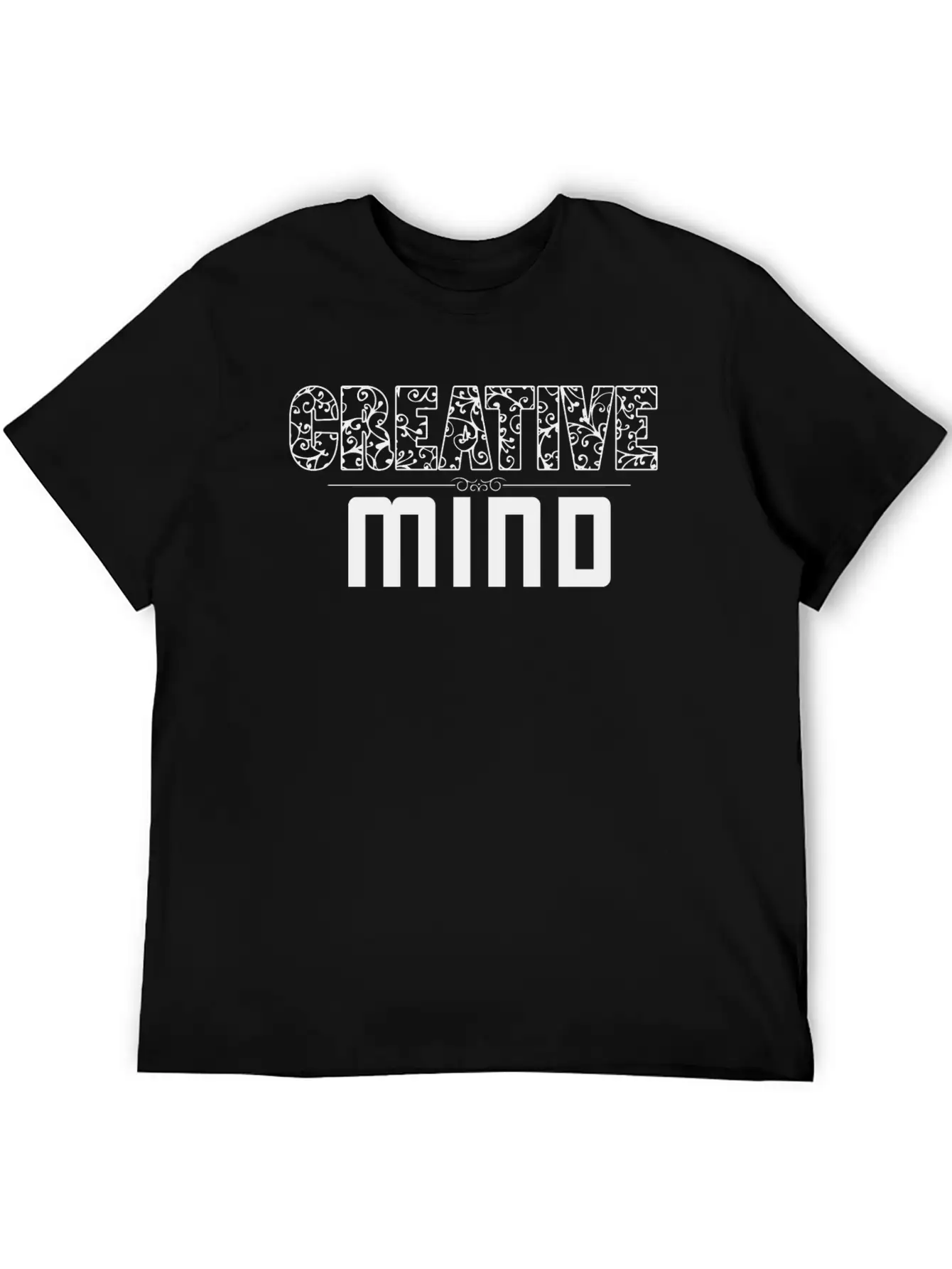 Creative Mind Unisex Short Sleeve Soft Cotton T-Shirt – Casual Everyday Wear