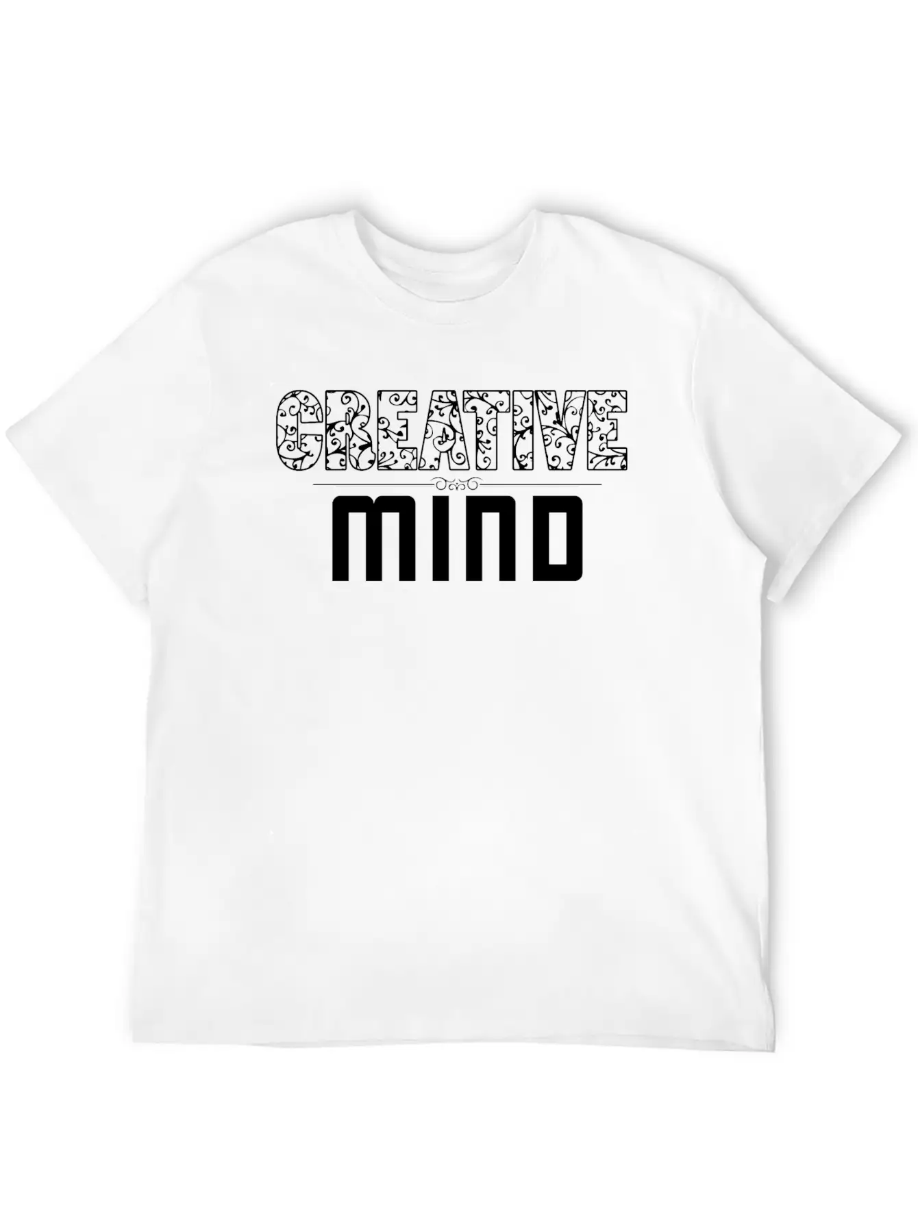 Creative Mind Unisex Short Sleeve Soft Cotton T-Shirt – Casual Everyday Wear