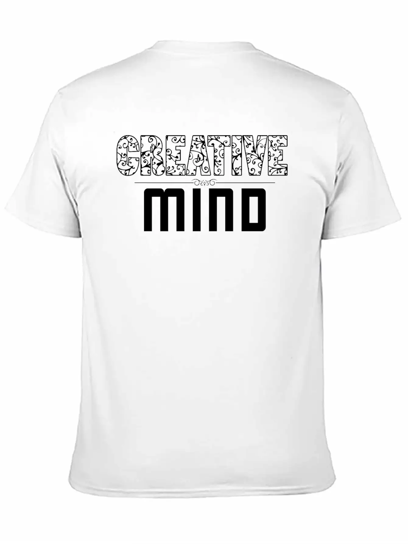 Creative Mind Unisex Short Sleeve Soft Cotton T-Shirt – Casual Everyday Wear