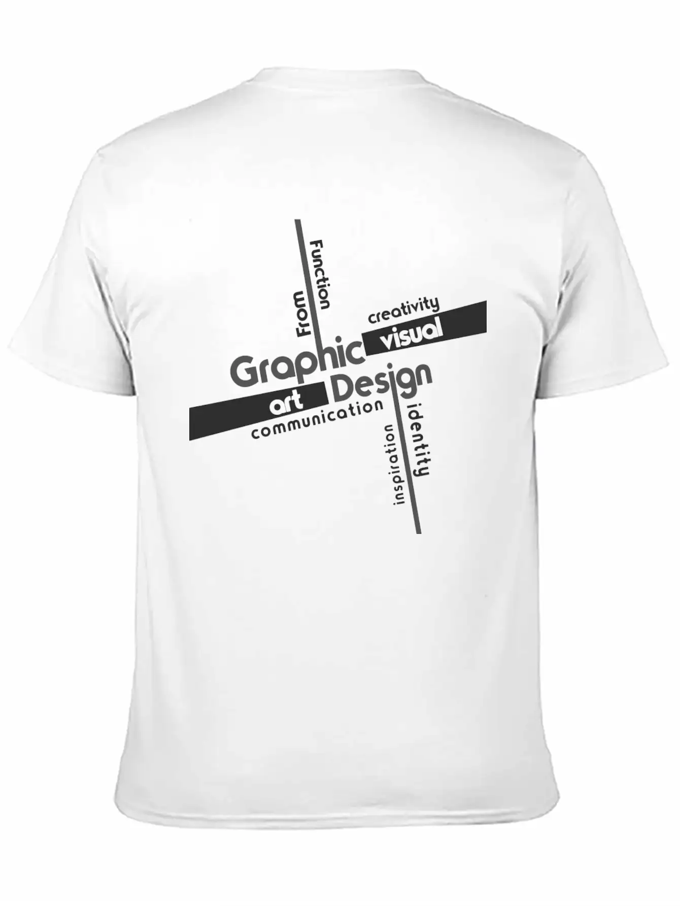 Creativity In Design Timeless Short Sleeve Tee – Comfy And Minimalist Design