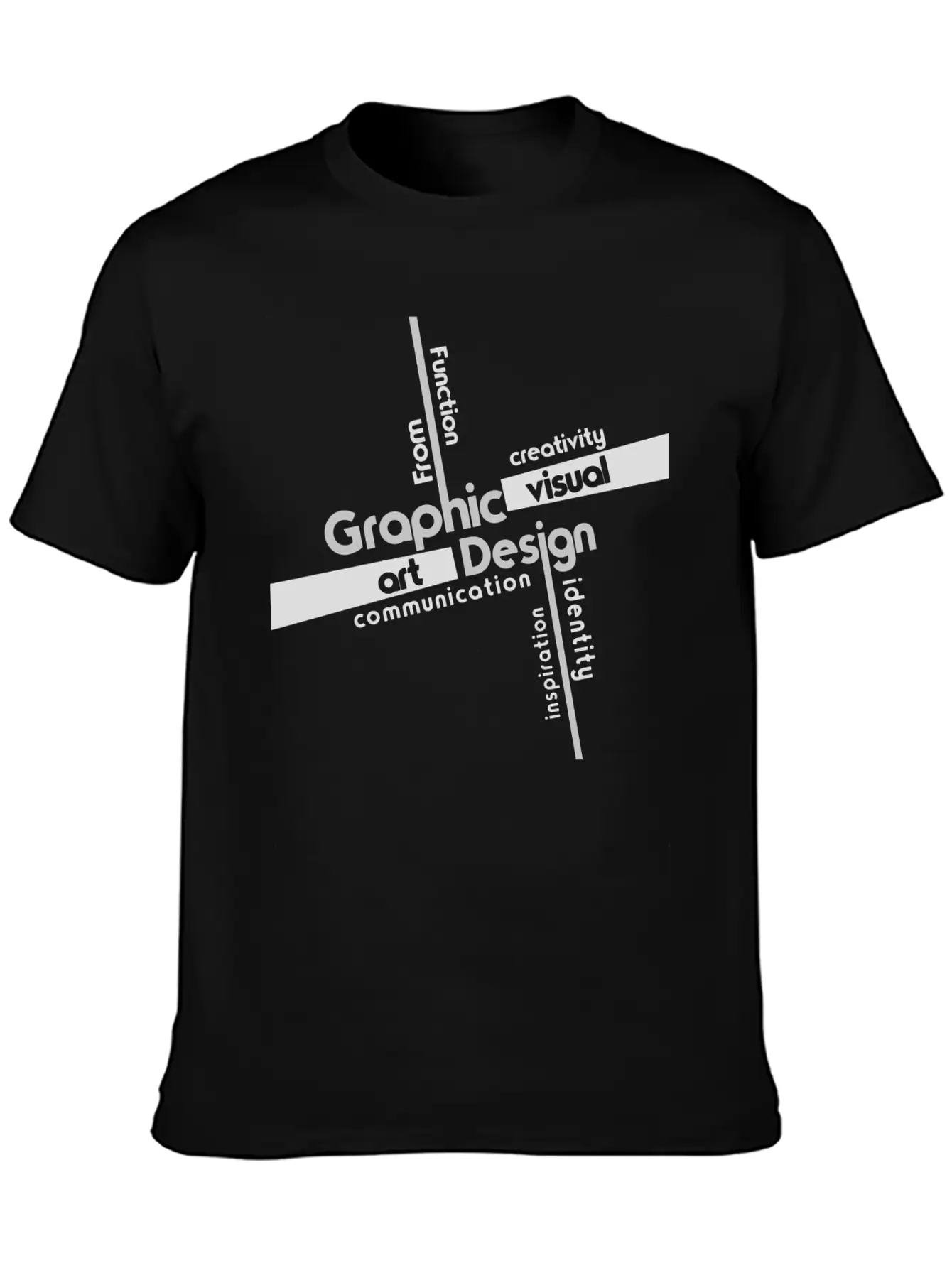 Creativity In Design Timeless Short Sleeve Tee – Comfy And Minimalist Design