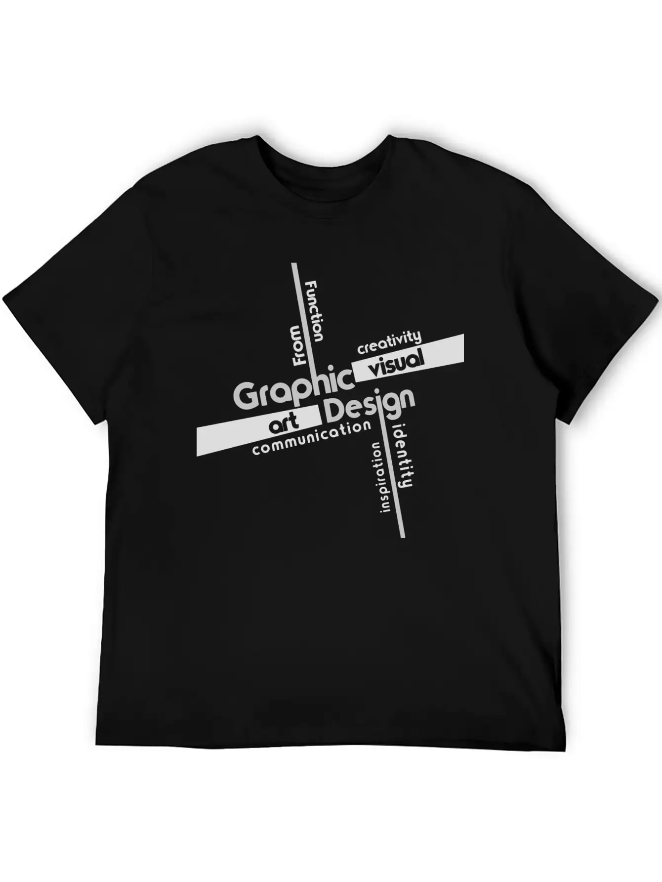 Creativity In Design Timeless Short Sleeve Tee – Comfy And Minimalist Design