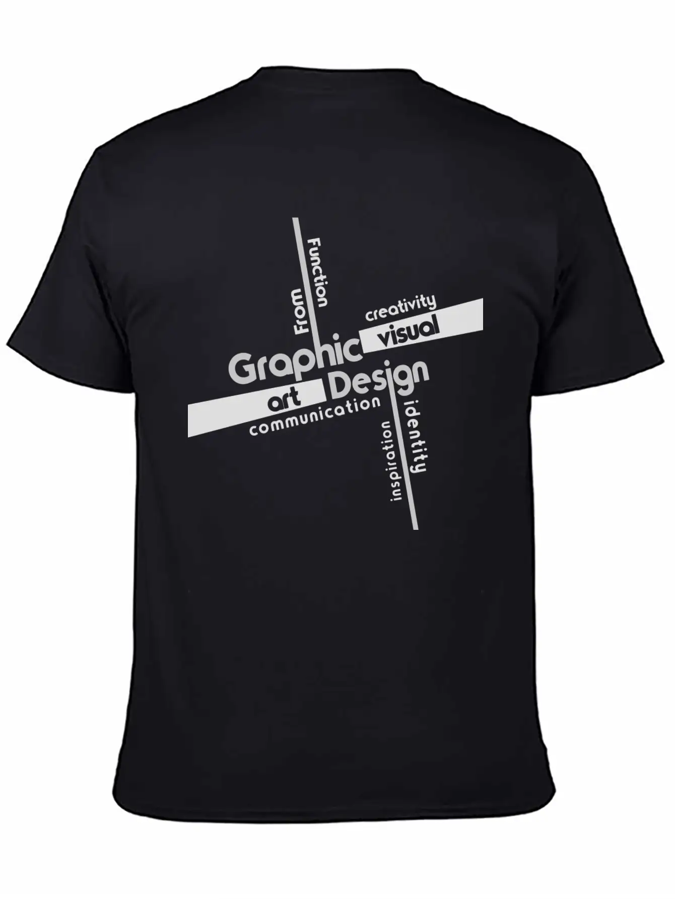 Creativity In Design Timeless Short Sleeve Tee – Comfy And Minimalist Design