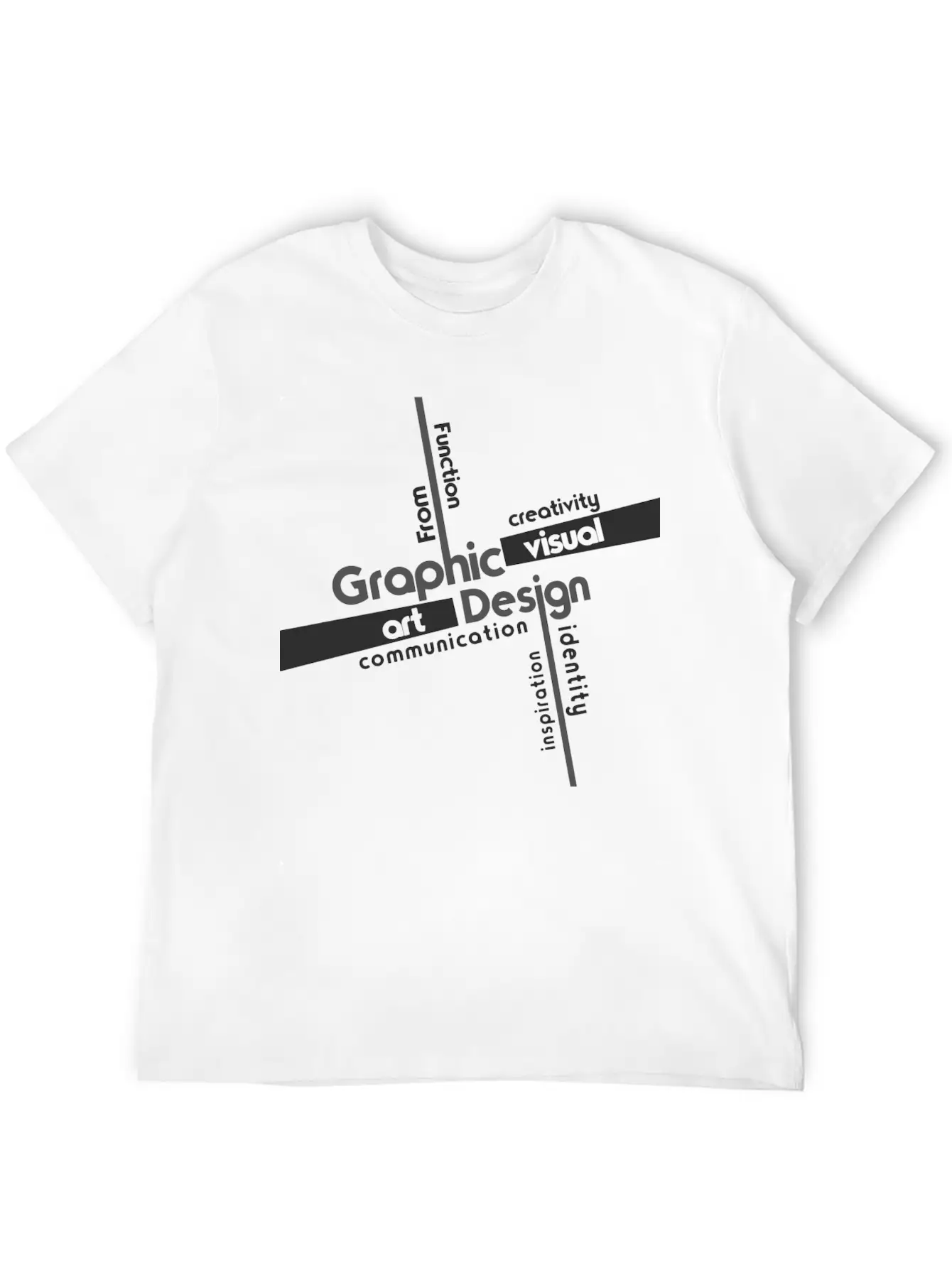 Creativity In Design Timeless Short Sleeve Tee – Comfy And Minimalist Design
