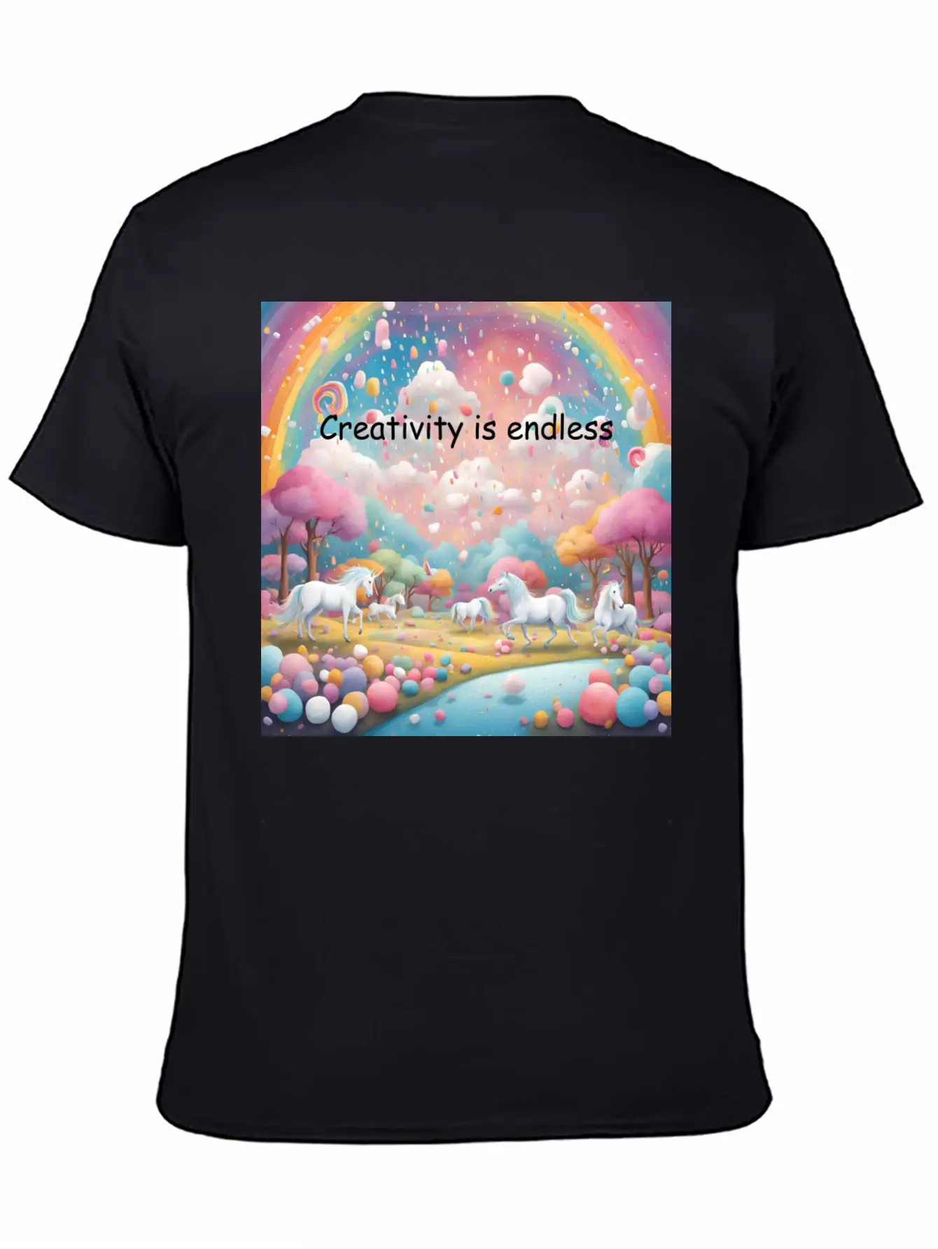 Creativity Is Endless Timeless Short Sleeve Tee – Comfy And Minimalist Design