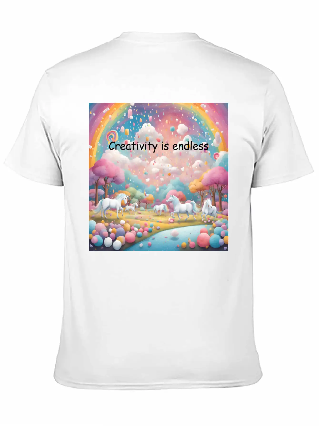 Creativity Is Endless Timeless Short Sleeve Tee – Comfy And Minimalist Design