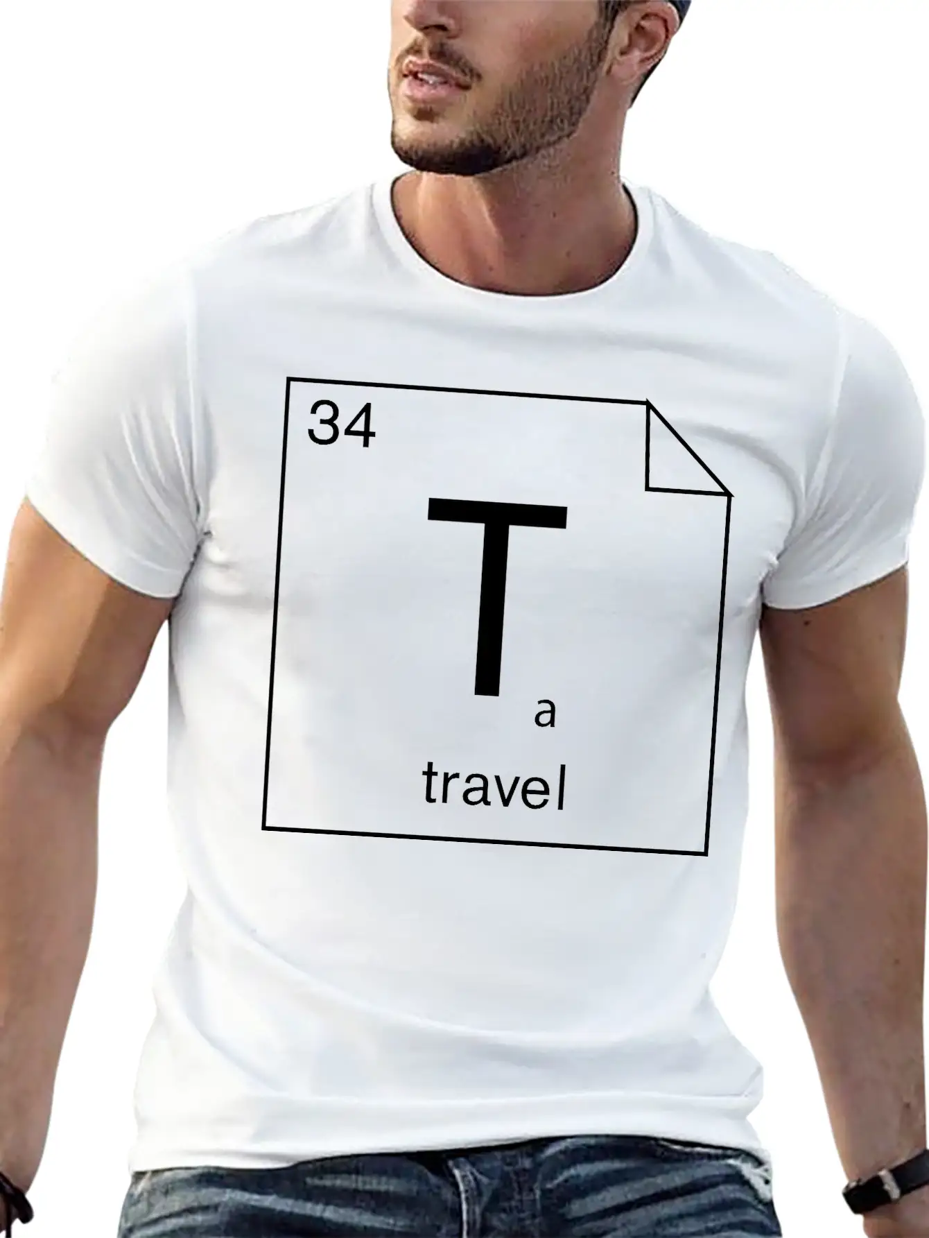Creativity=chemistry: 34. Travel Stylish Everyday T-Shirt – Unisex Basic Cotton Tee