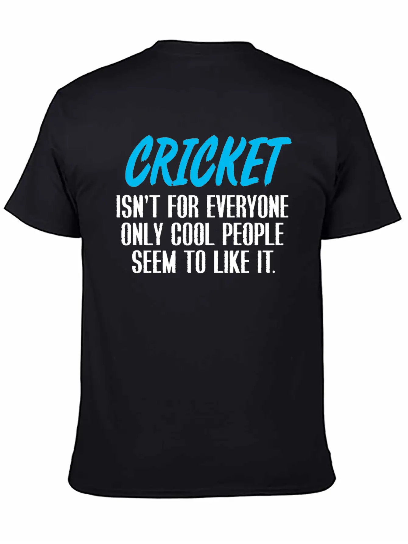 Cricket Comfortable Minimalist Graphic Tee – Summer Style Essential