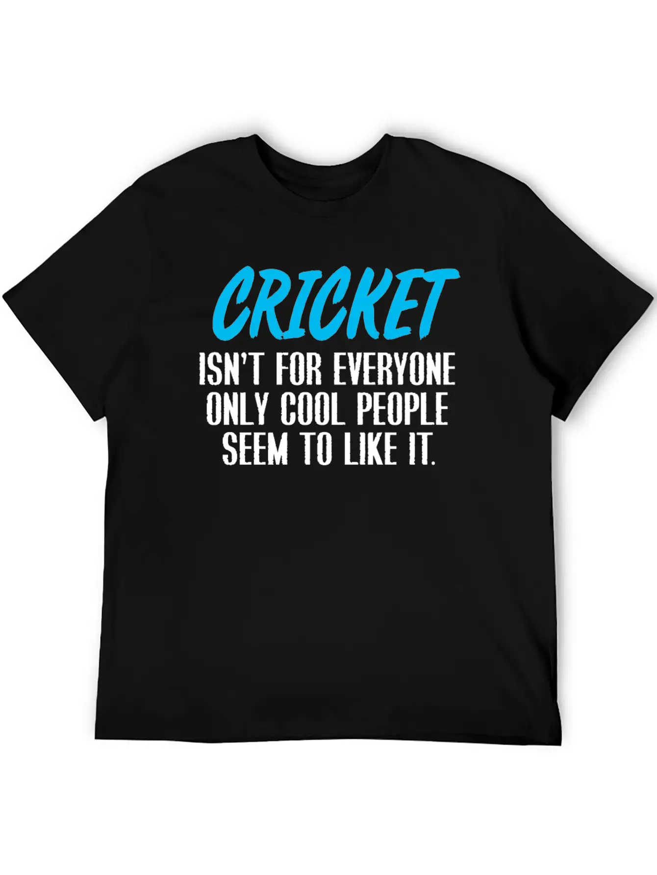 Cricket Comfortable Minimalist Graphic Tee – Summer Style Essential