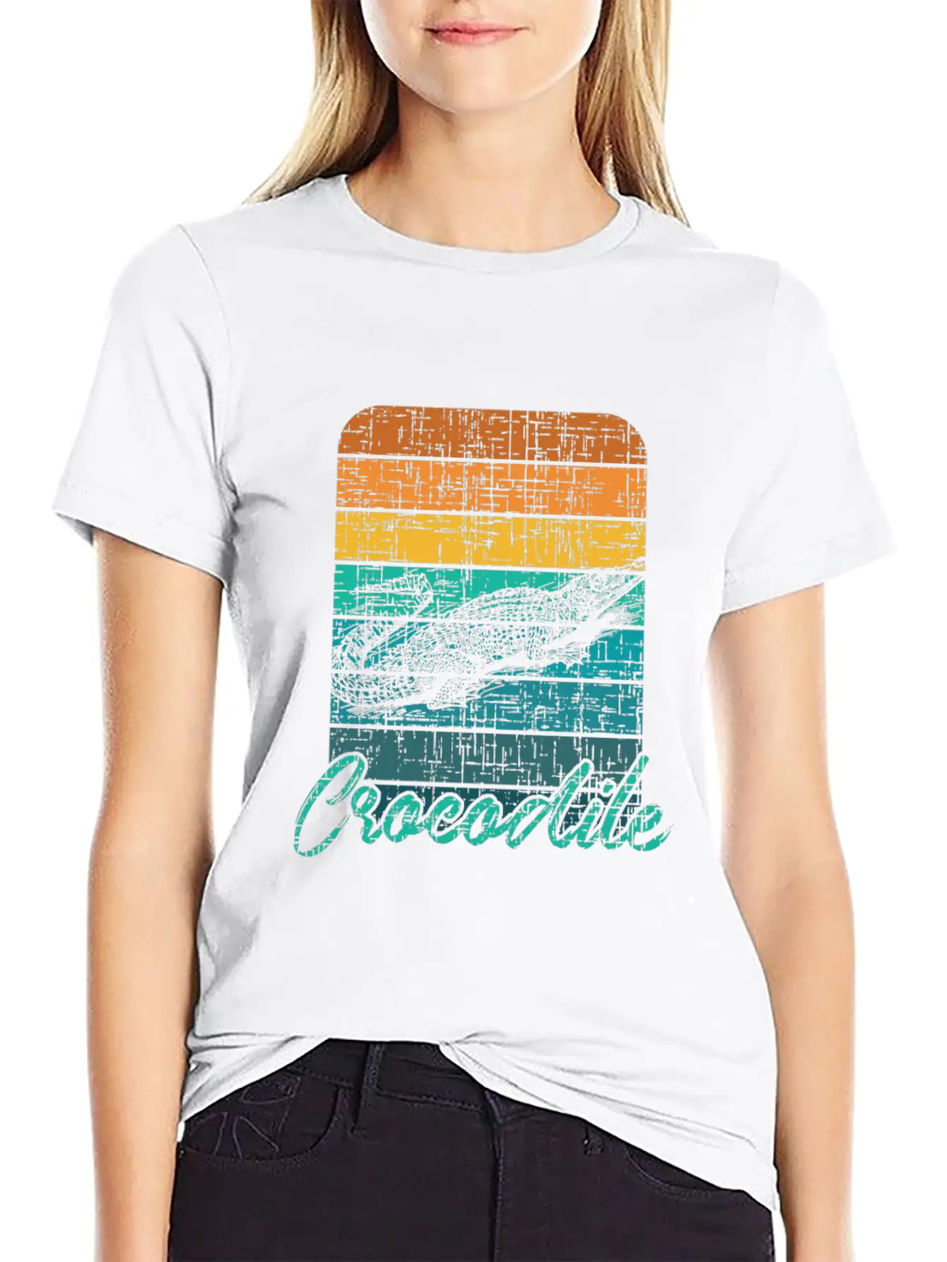 Crocodile Christmas Birthday Gift Idea Unisex Casual T-Shirt – Clean Design For Daily Comfort