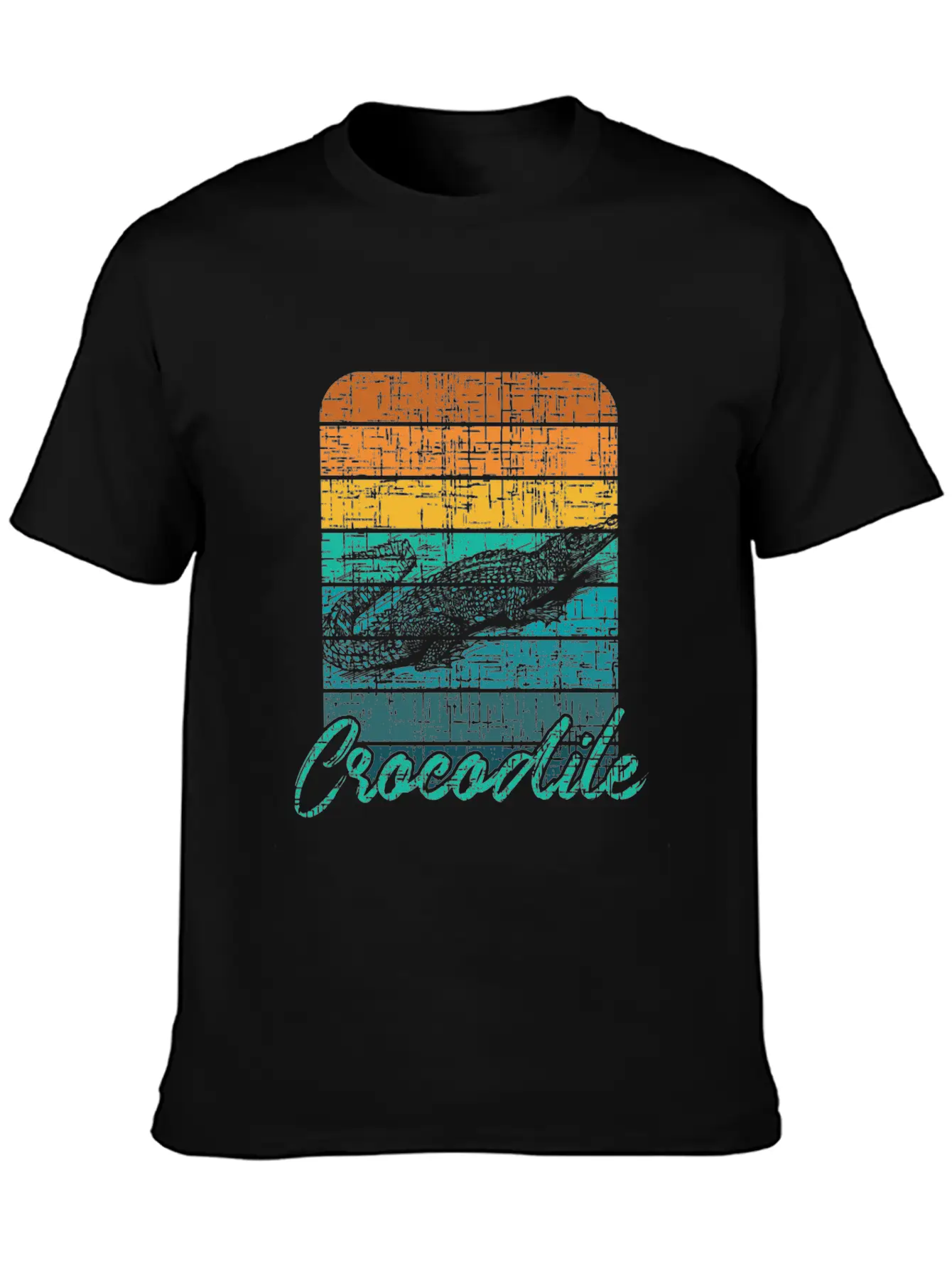 Crocodile Christmas Birthday Gift Idea Unisex Casual T-Shirt – Clean Design For Daily Comfort