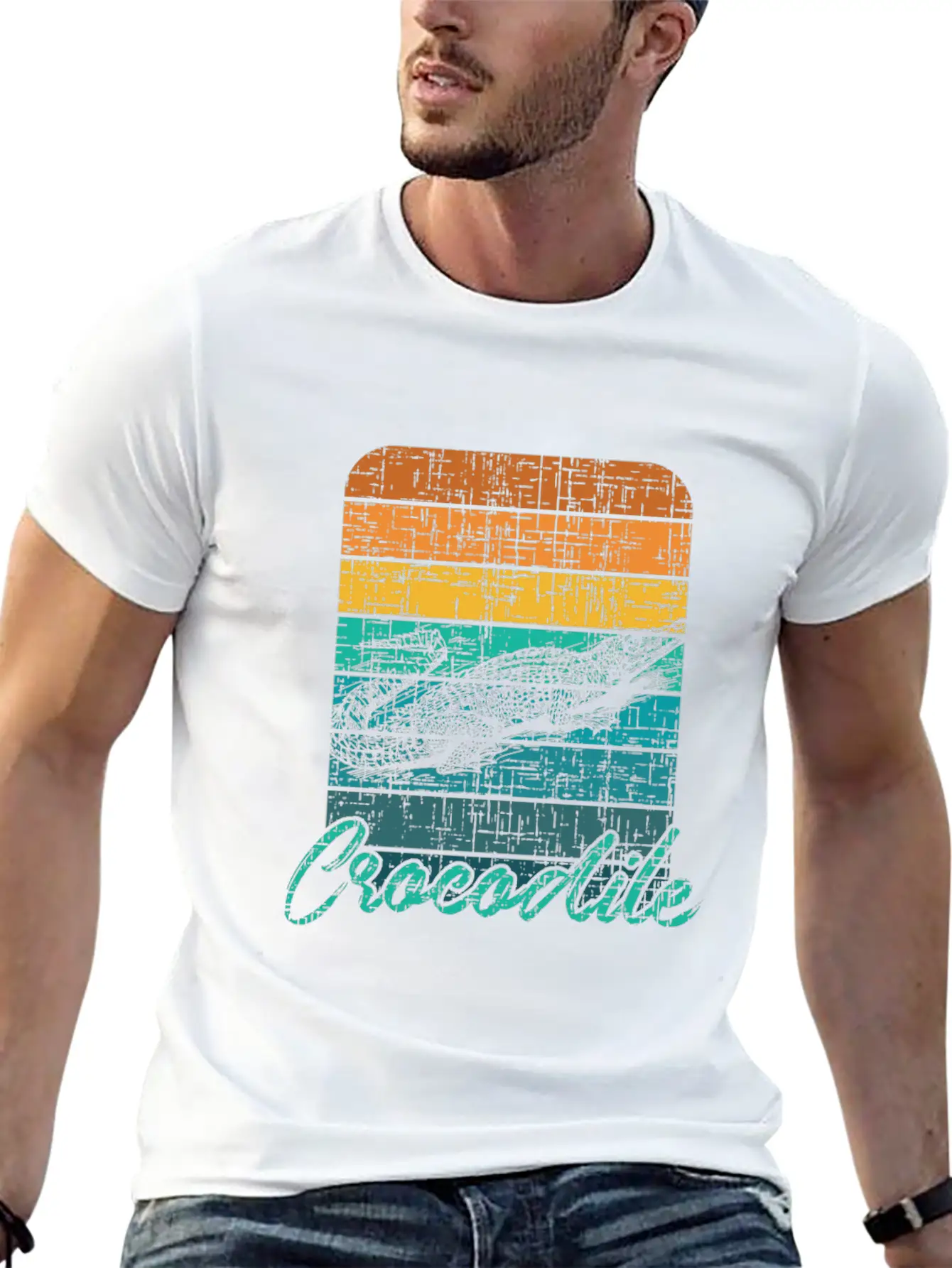 Crocodile Christmas Birthday Gift Idea Unisex Casual T-Shirt – Clean Design For Daily Comfort