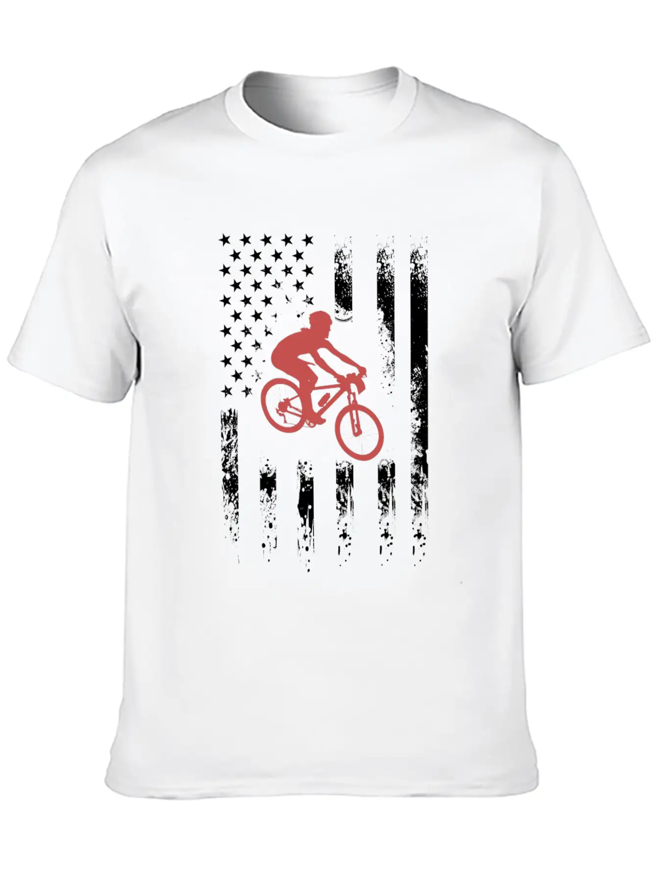 Cross Country Cycling XC Mountain Bike Basic Graphic T-Shirt – Daily Comfort In Soft Cotton