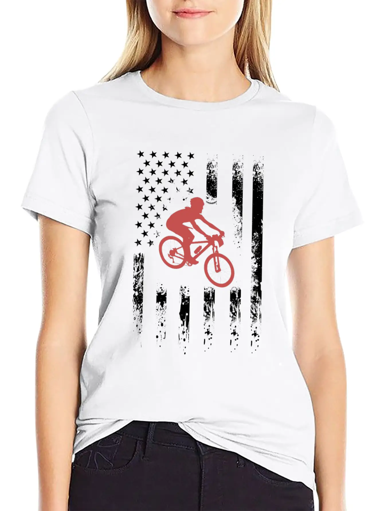 Cross Country Cycling XC Mountain Bike Basic Graphic T-Shirt – Daily Comfort In Soft Cotton