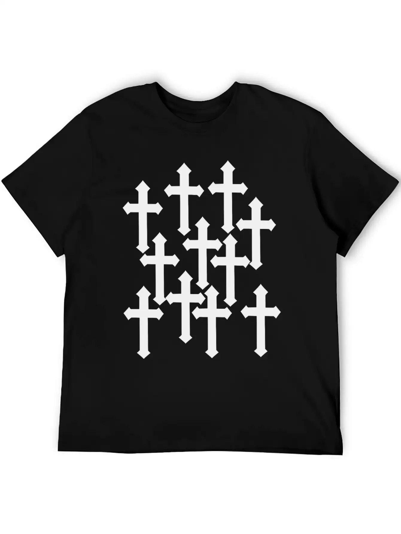Cross Jesus God Veteran Veteran Day S Tears Hero Unisex Short Sleeve Soft Cotton T-Shirt – Casual Everyday Wear