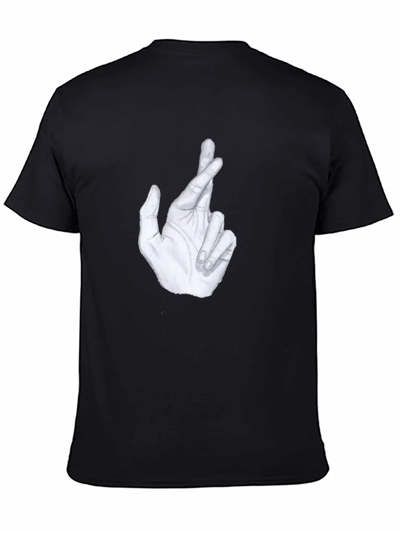 Crossfingers Unisex Casual T-Shirt – Clean Design For Daily Comfort