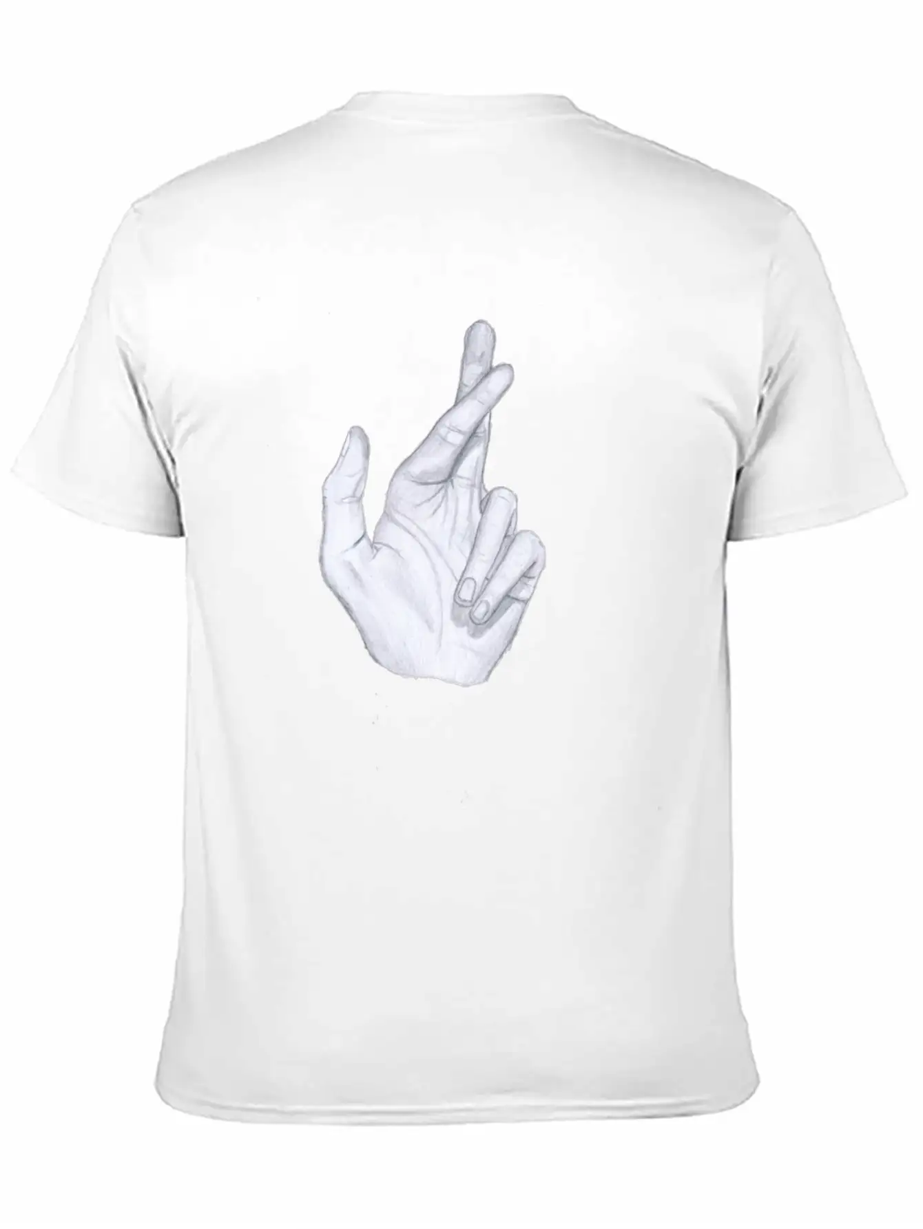 Crossfingers Unisex Casual T-Shirt – Clean Design For Daily Comfort