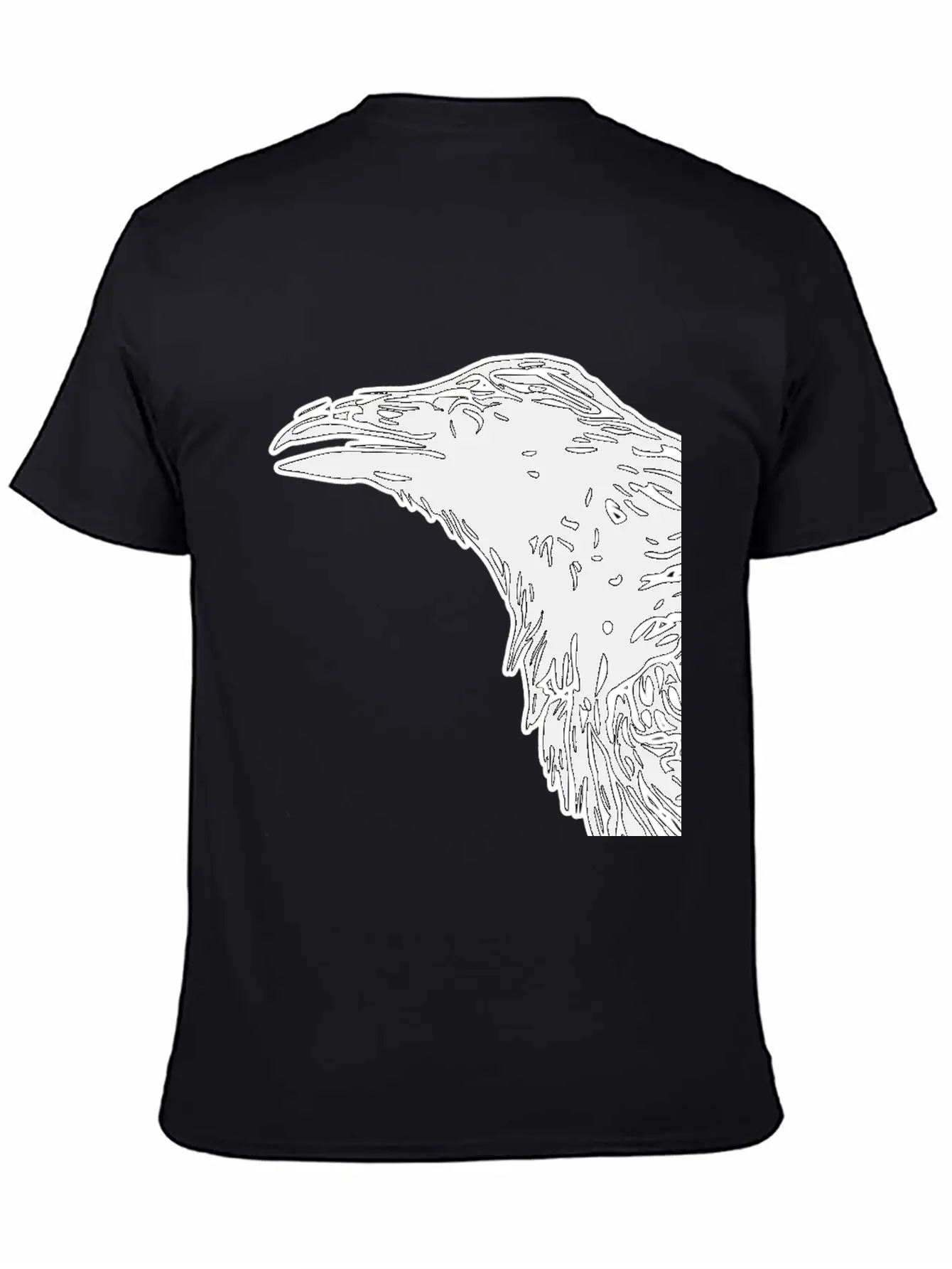 Crow Timeless Short Sleeve Tee – Comfy And Minimalist Design