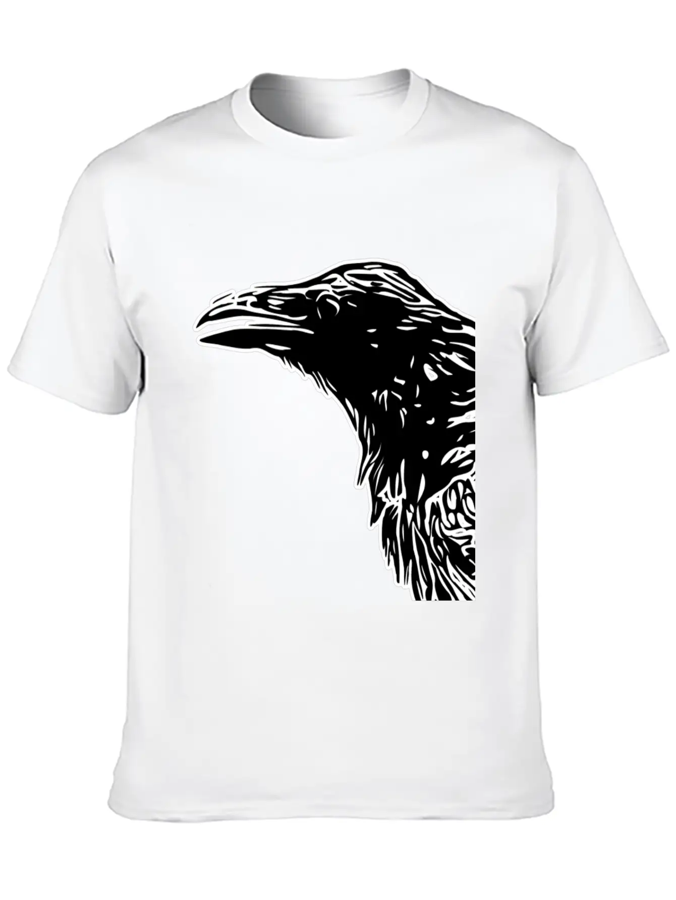 Crow Timeless Short Sleeve Tee – Comfy And Minimalist Design