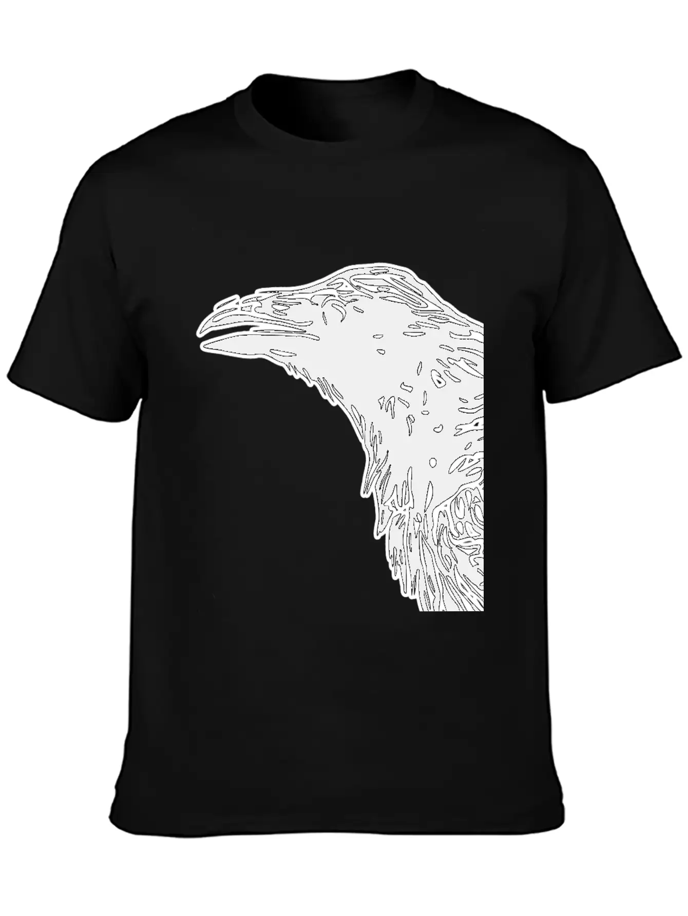 Crow Timeless Short Sleeve Tee – Comfy And Minimalist Design