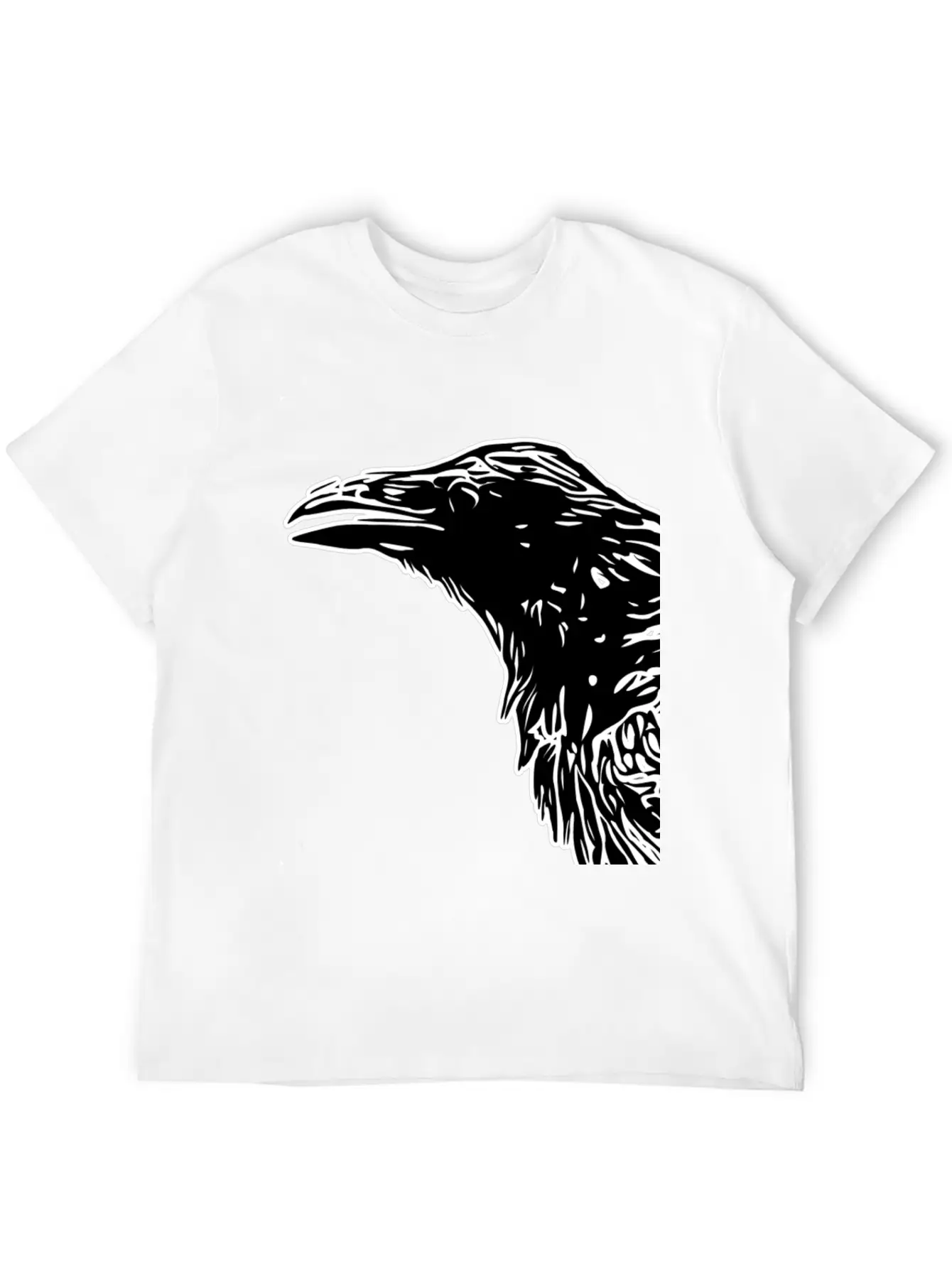 Crow Timeless Short Sleeve Tee – Comfy And Minimalist Design
