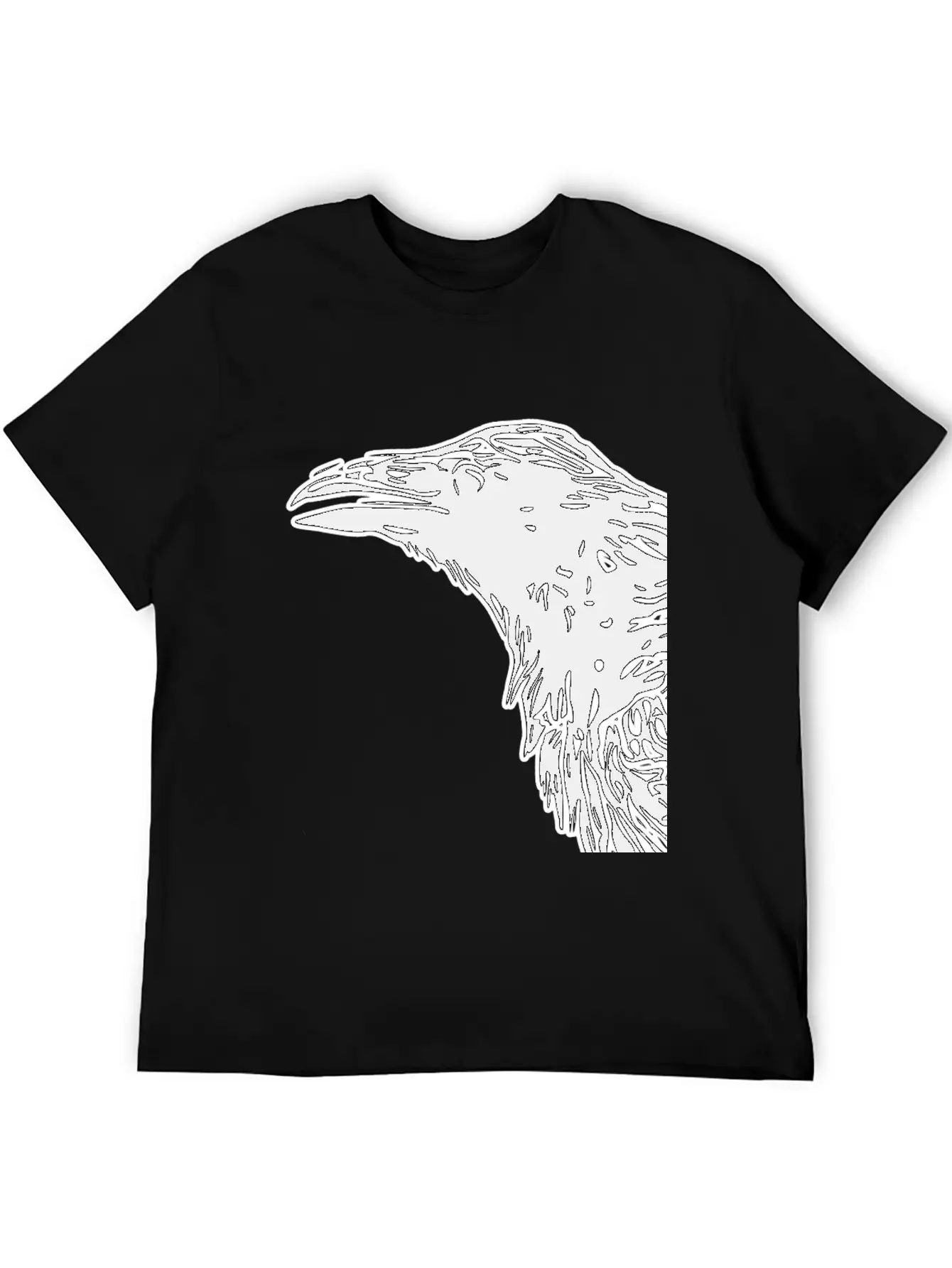 Crow Timeless Short Sleeve Tee – Comfy And Minimalist Design