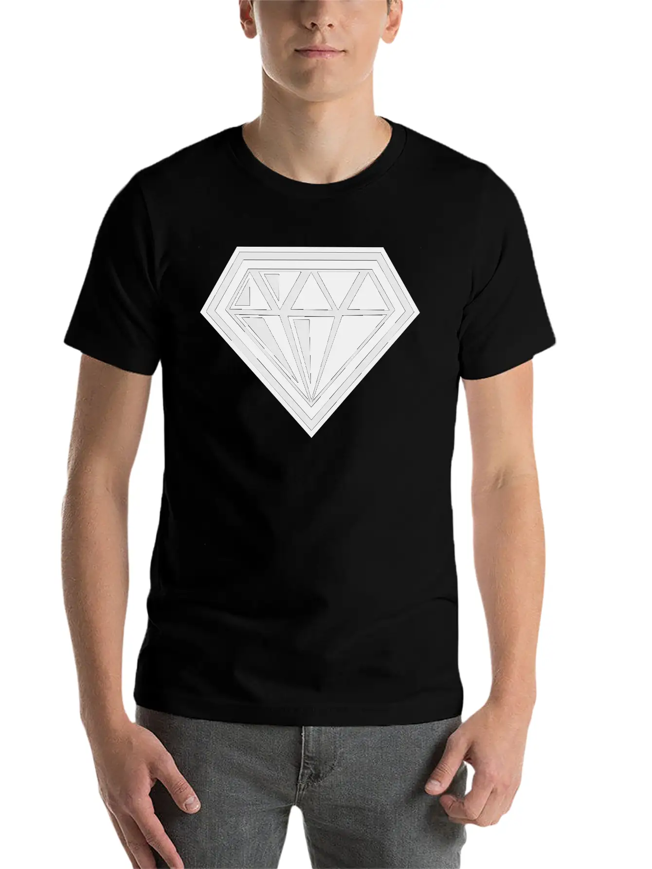 Crown Unisex Short Sleeve Soft Cotton T-Shirt – Casual Everyday Wear