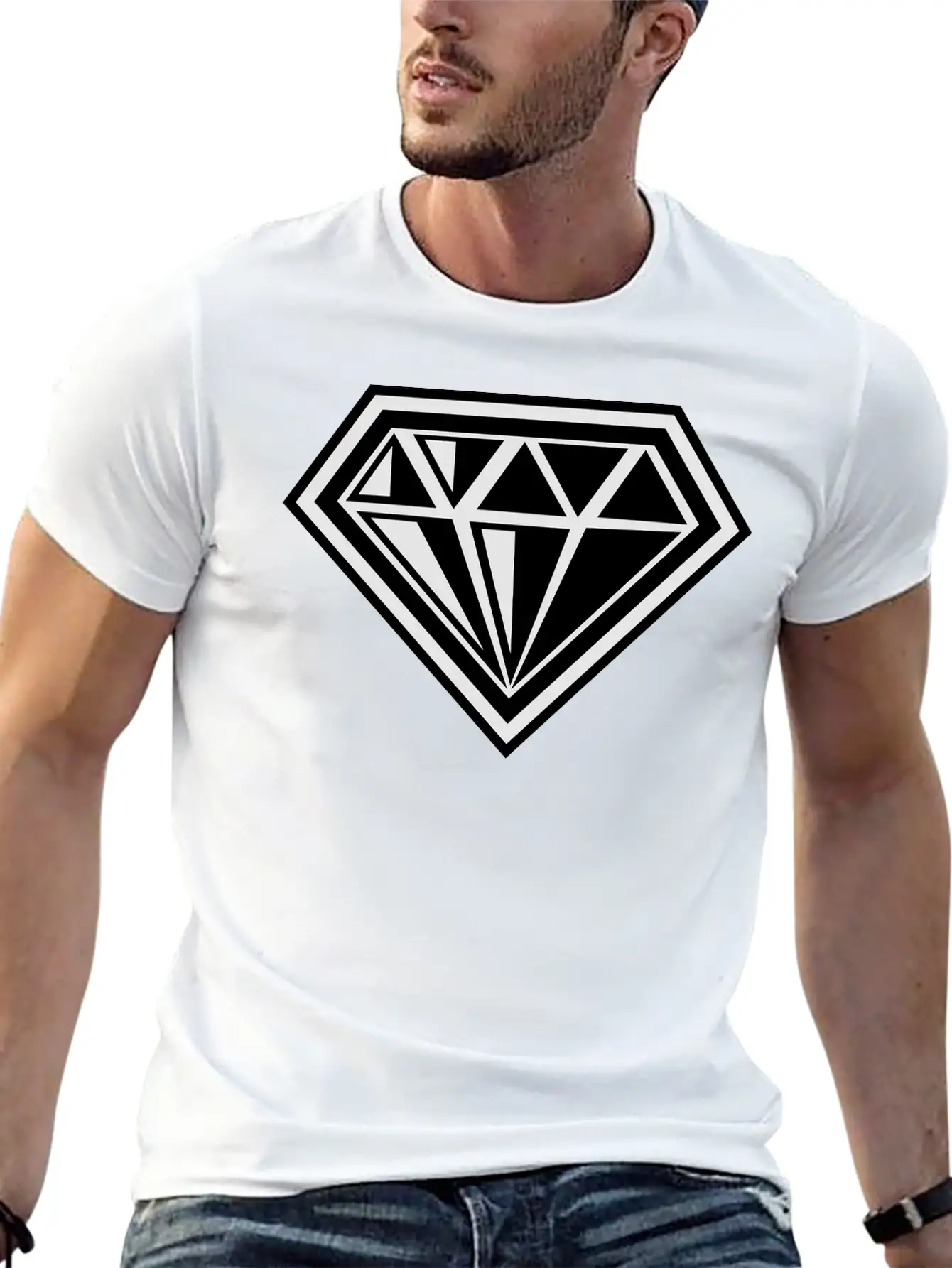 Crown Unisex Short Sleeve Soft Cotton T-Shirt – Casual Everyday Wear