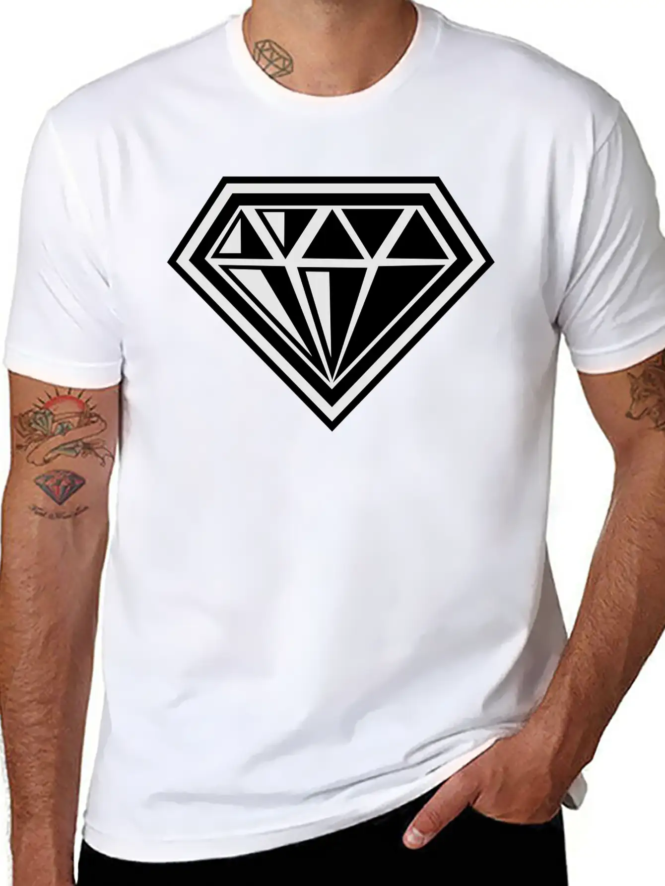 Crown Unisex Short Sleeve Soft Cotton T-Shirt – Casual Everyday Wear