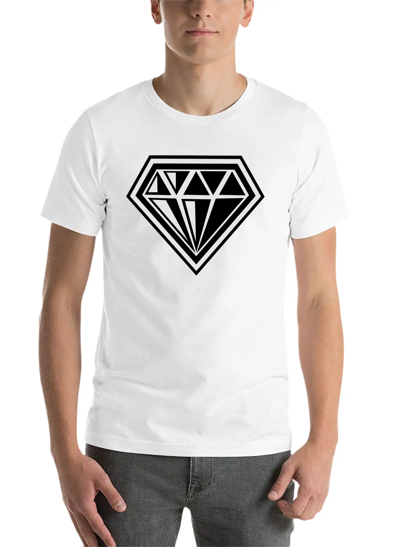 Crown Unisex Short Sleeve Soft Cotton T-Shirt – Casual Everyday Wear